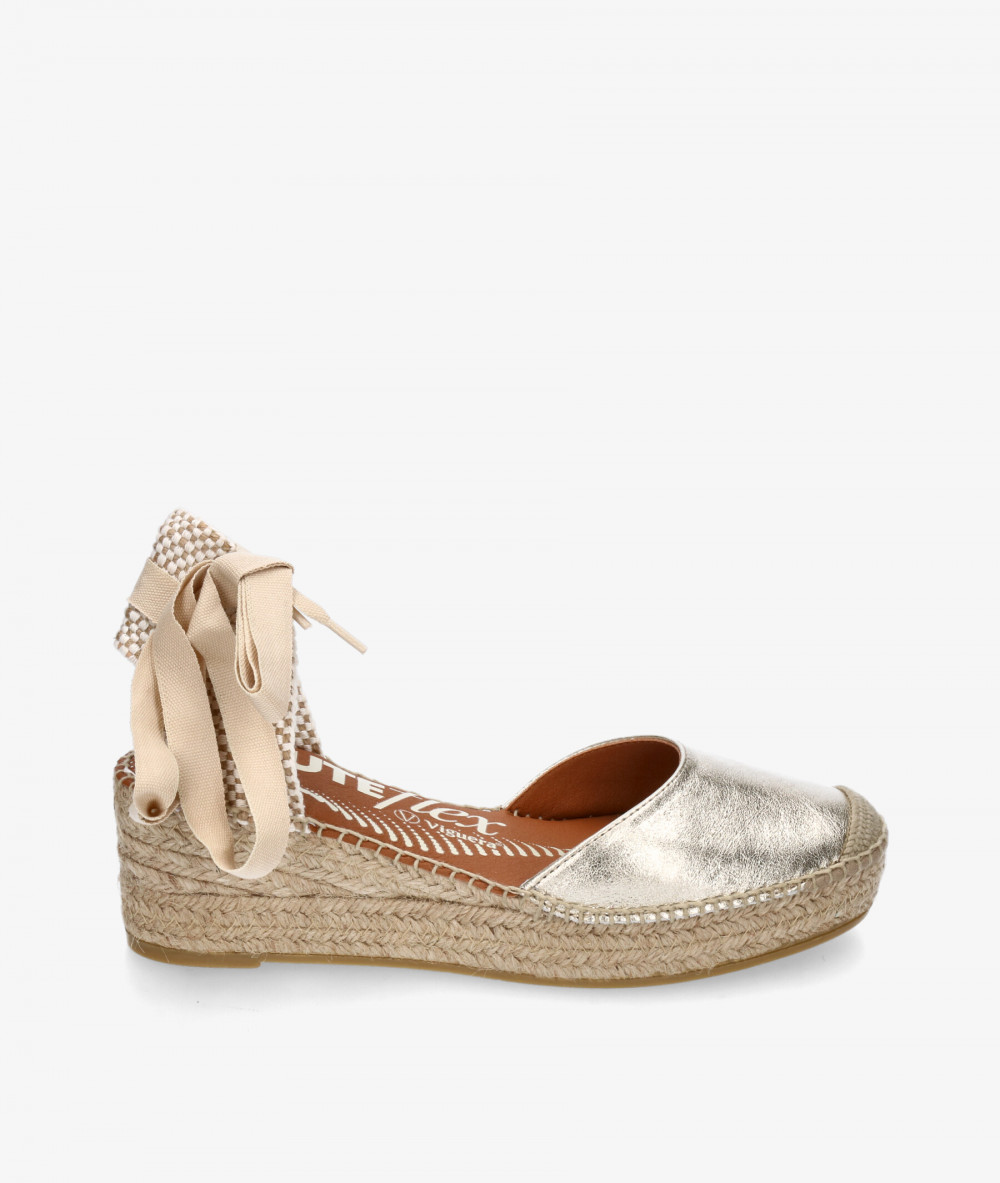 Viguera Espadrilles  2156 in platinum