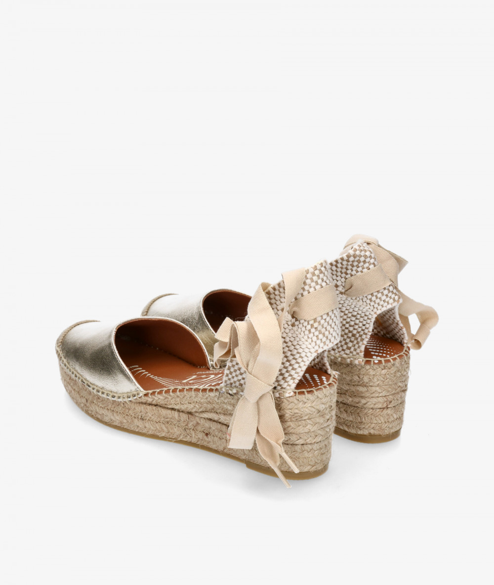 Viguera Espadrilles  2156 in platinum
