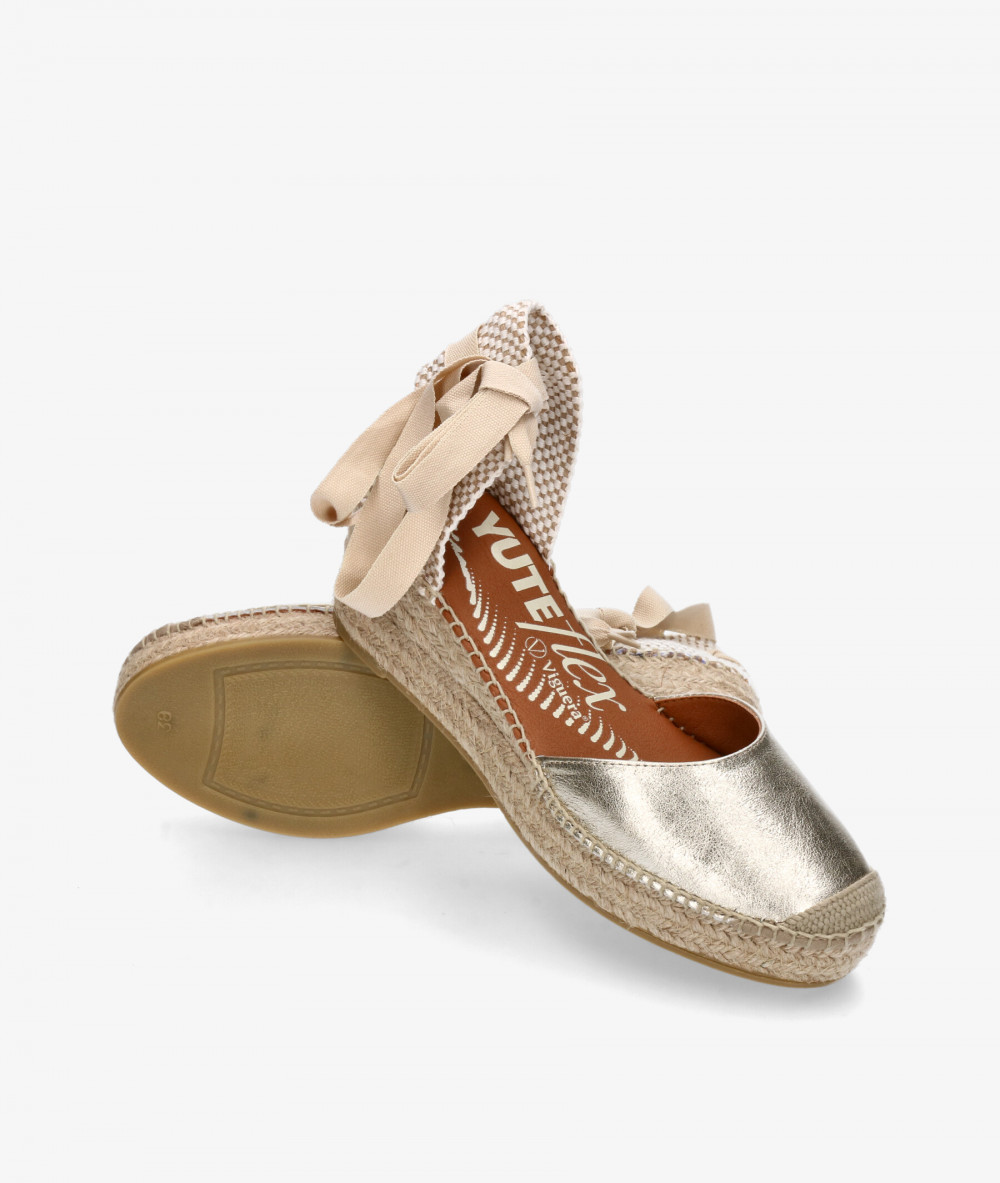 Viguera Espadrilles  2156 in platinum