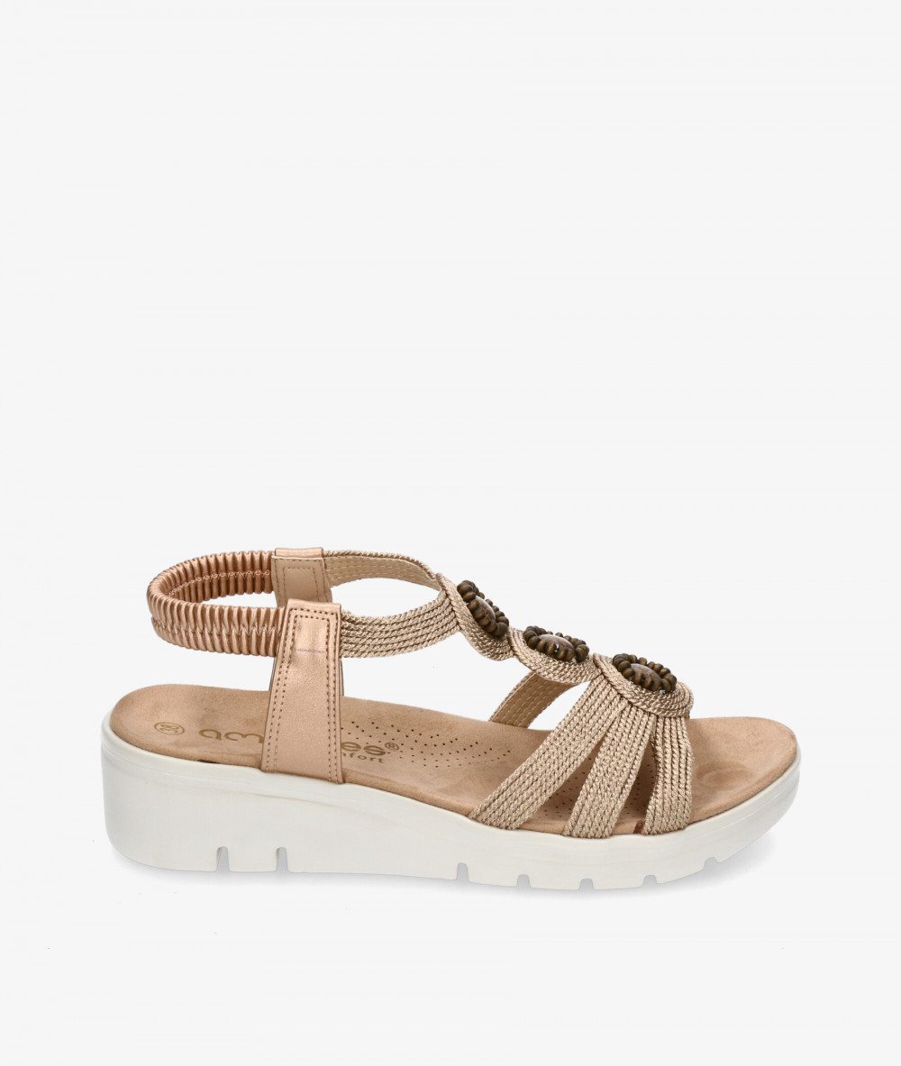 Amarpies Sandals  26556 in bronze