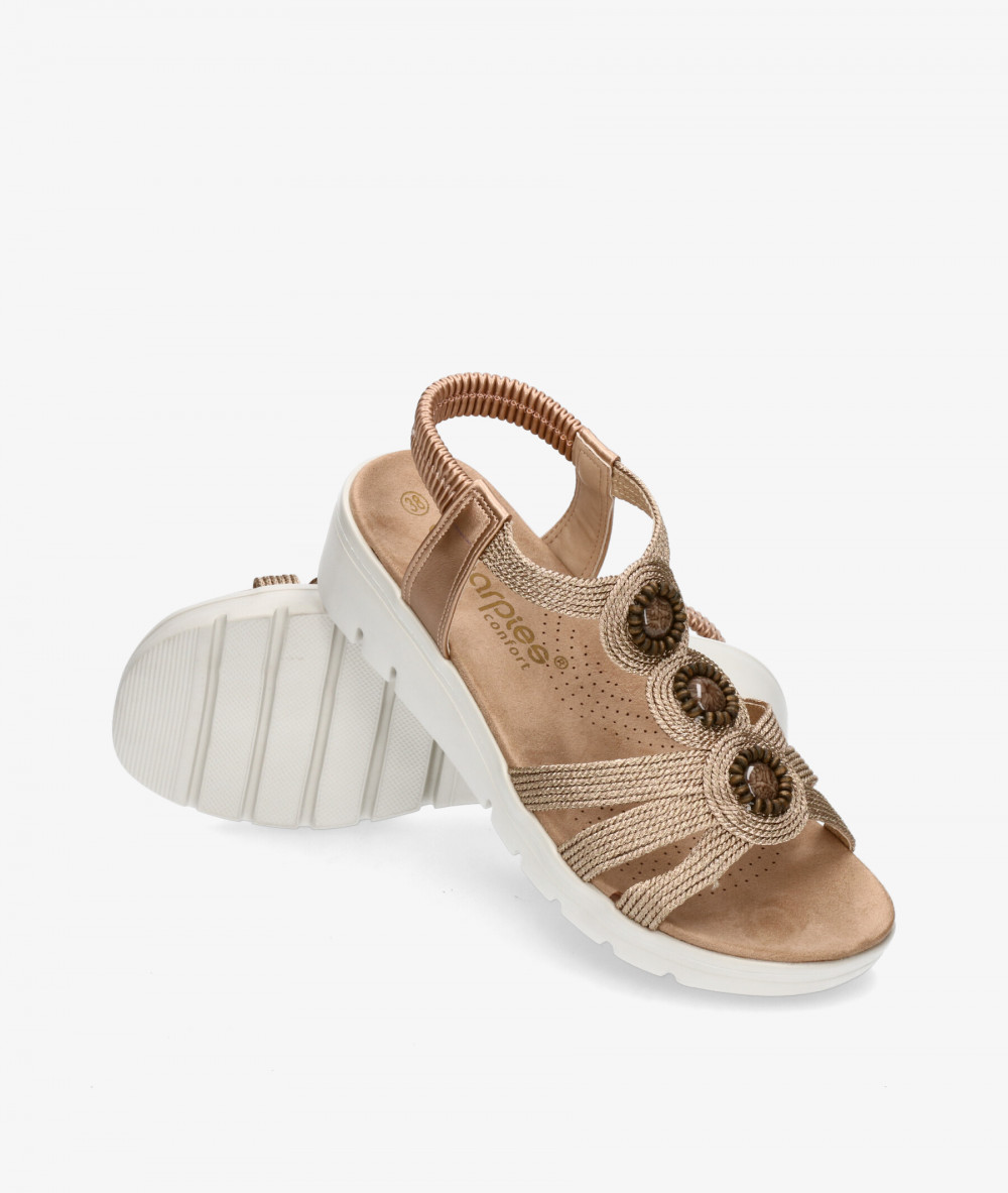 Amarpies Sandals  26556 in bronze