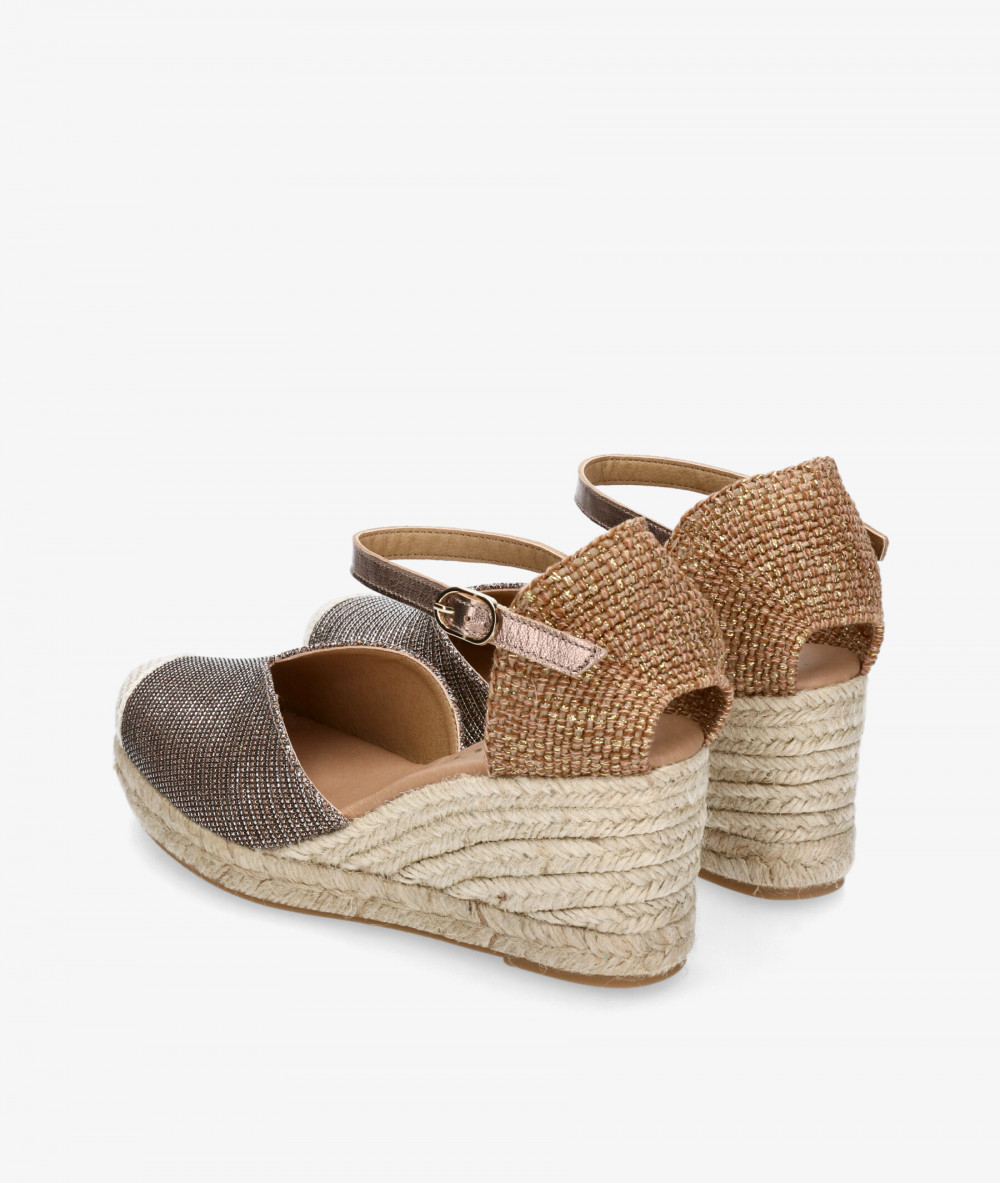 bloom&you Espadrilles  NEW PETUNIA in bronze