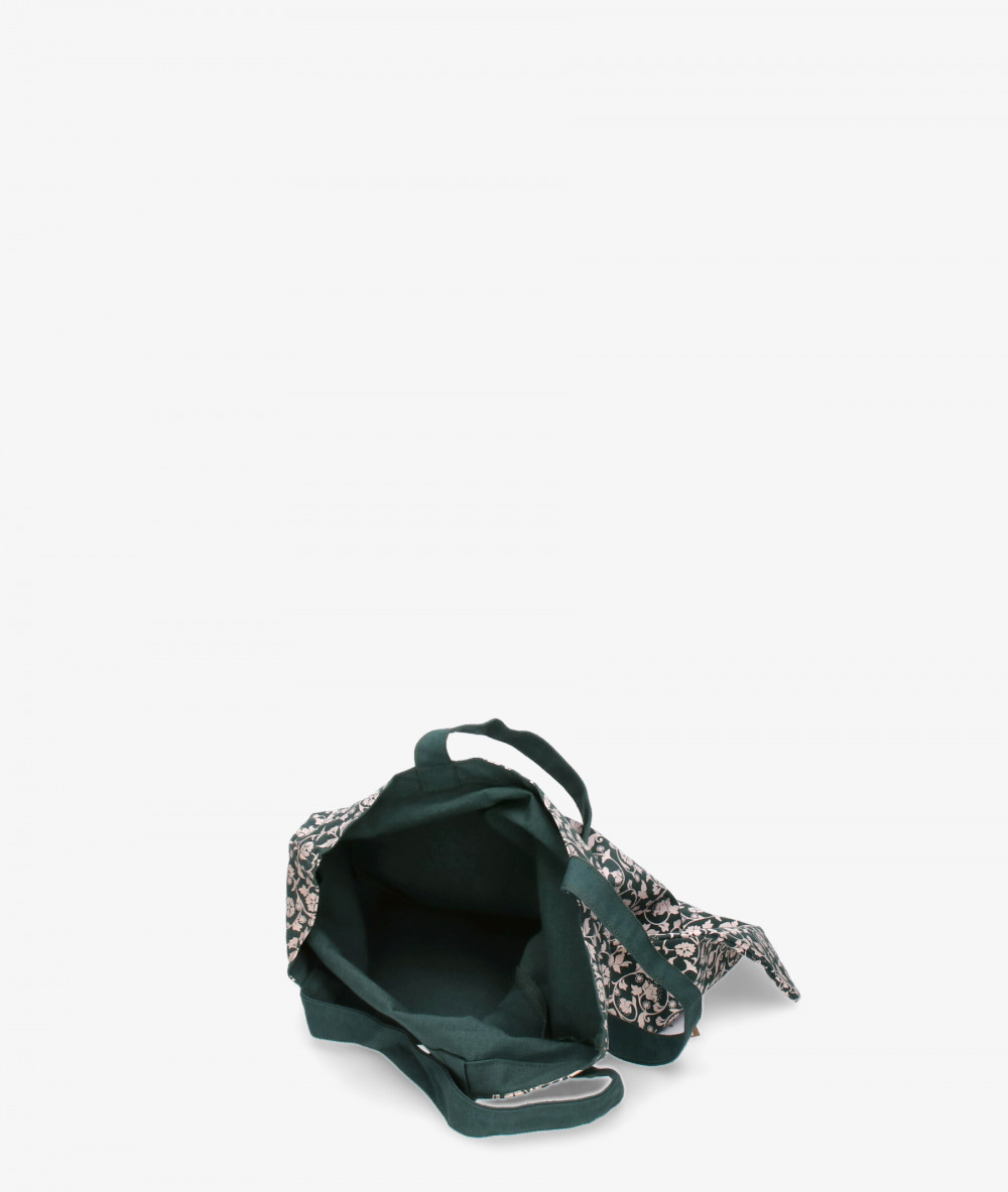 Bolso textil bloom&you FLOWER TOTE en caki