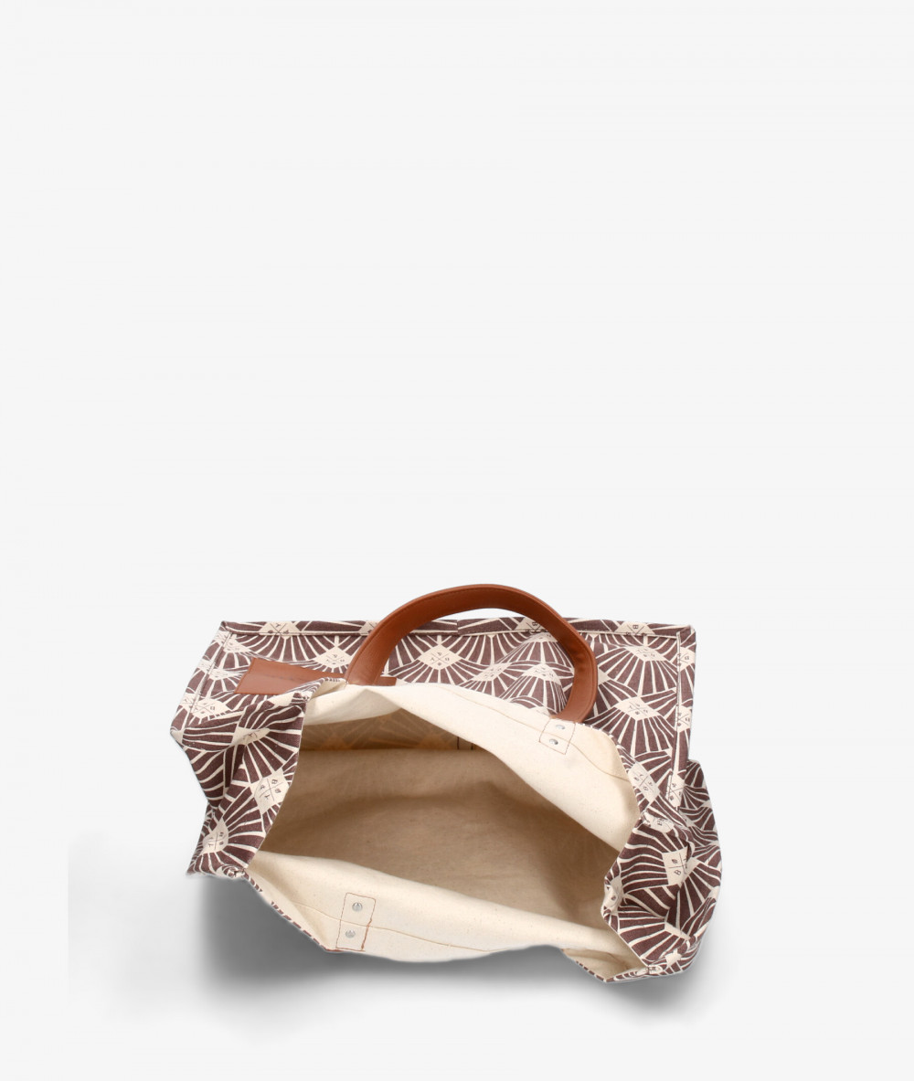 Bolso textil bloom&you B&Y TOTE en marrón