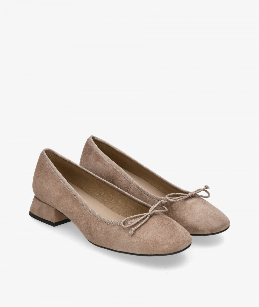 Bailarinas bloom&you NINA en ante taupe Bailarinas bloom&you NINA en ante taupe