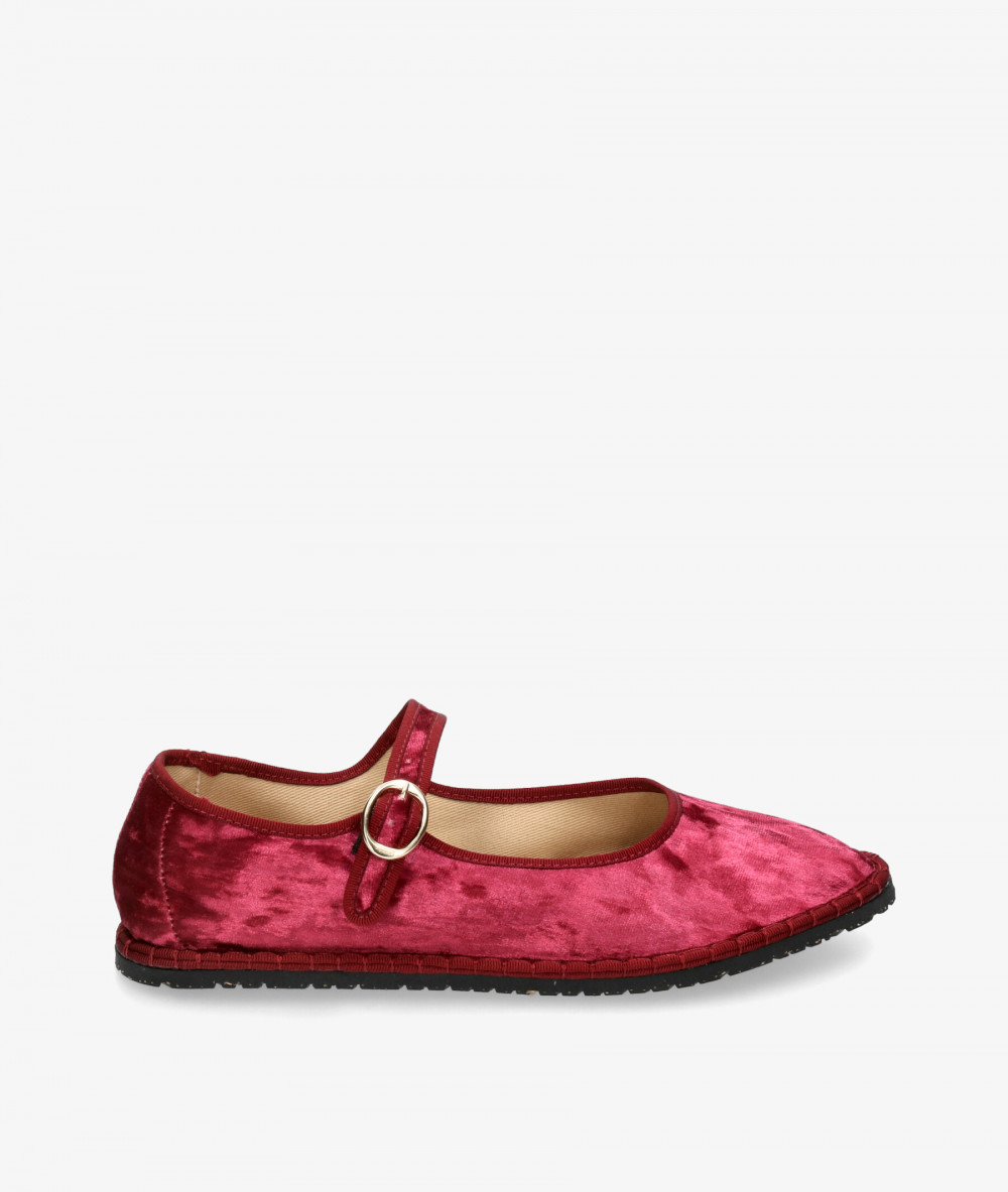 bloom&you Ballerinas VALENTINA in BURDEOS TERCIOPELO bloom&you Ballerinas VALENTINA in BURDEOS TERCIOPELO