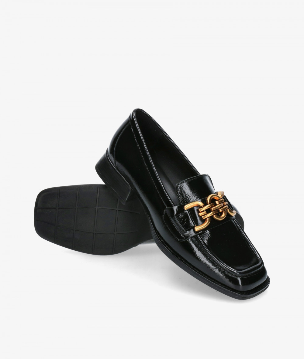 Mocasines bloom&you RAFAELLA en charol negro Mocasines bloom&you RAFAELLA en charol negro