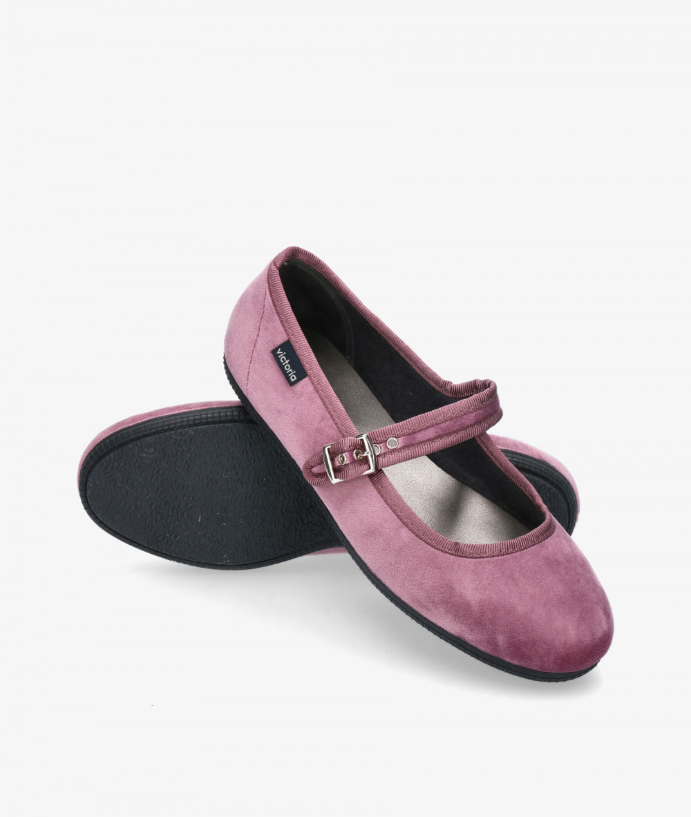 Victoria Ballerinas 104913 in MALVA TERCIOP Victoria Ballerinas 104913 in MALVA TERCIOP