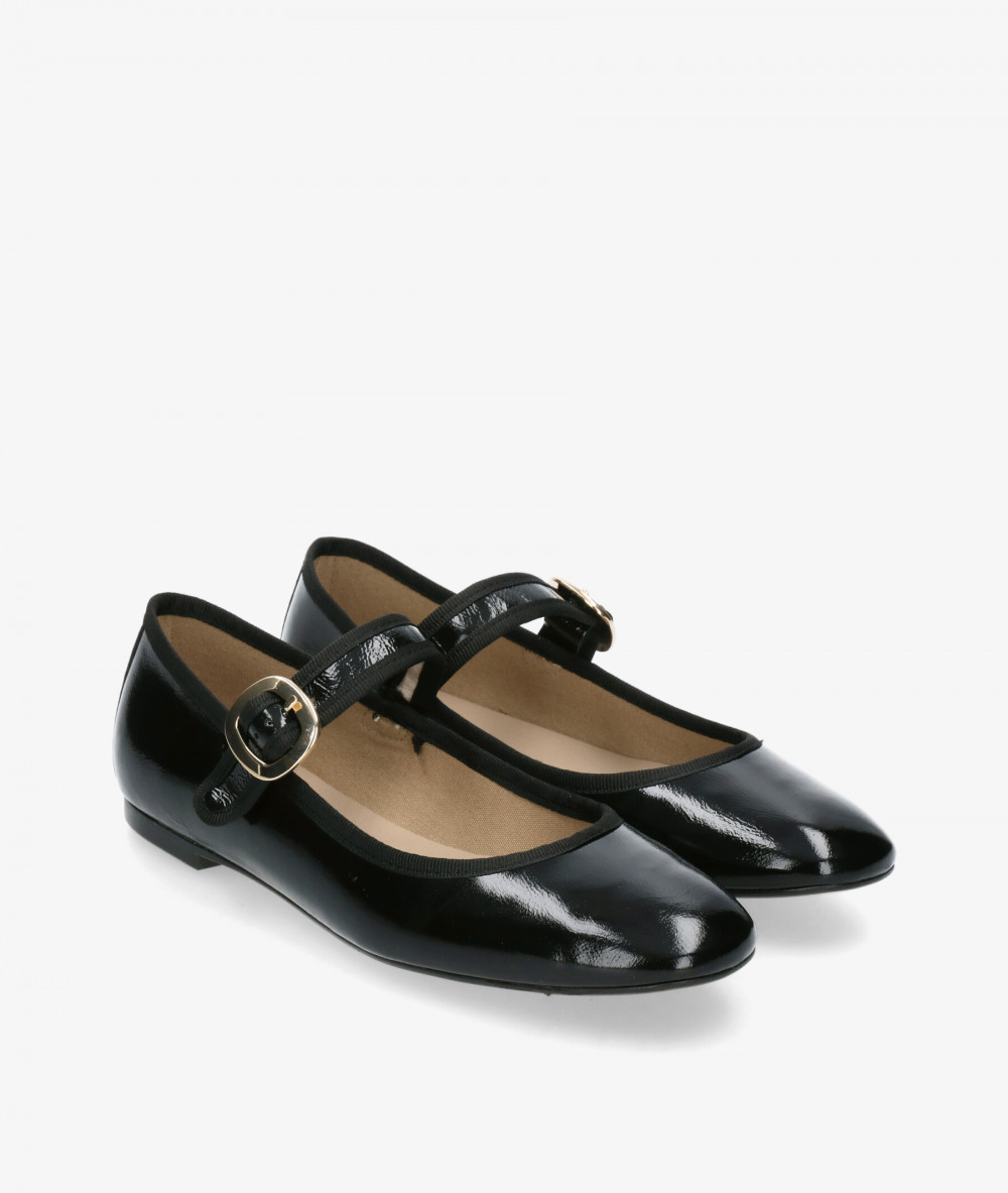 Merceditas bloom&you BERNIE en charol negro Merceditas bloom&you BERNIE en charol negro