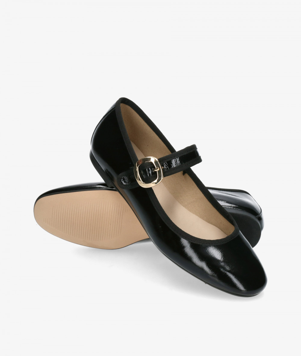 Merceditas bloom&you BERNIE en charol negro Merceditas bloom&you BERNIE en charol negro