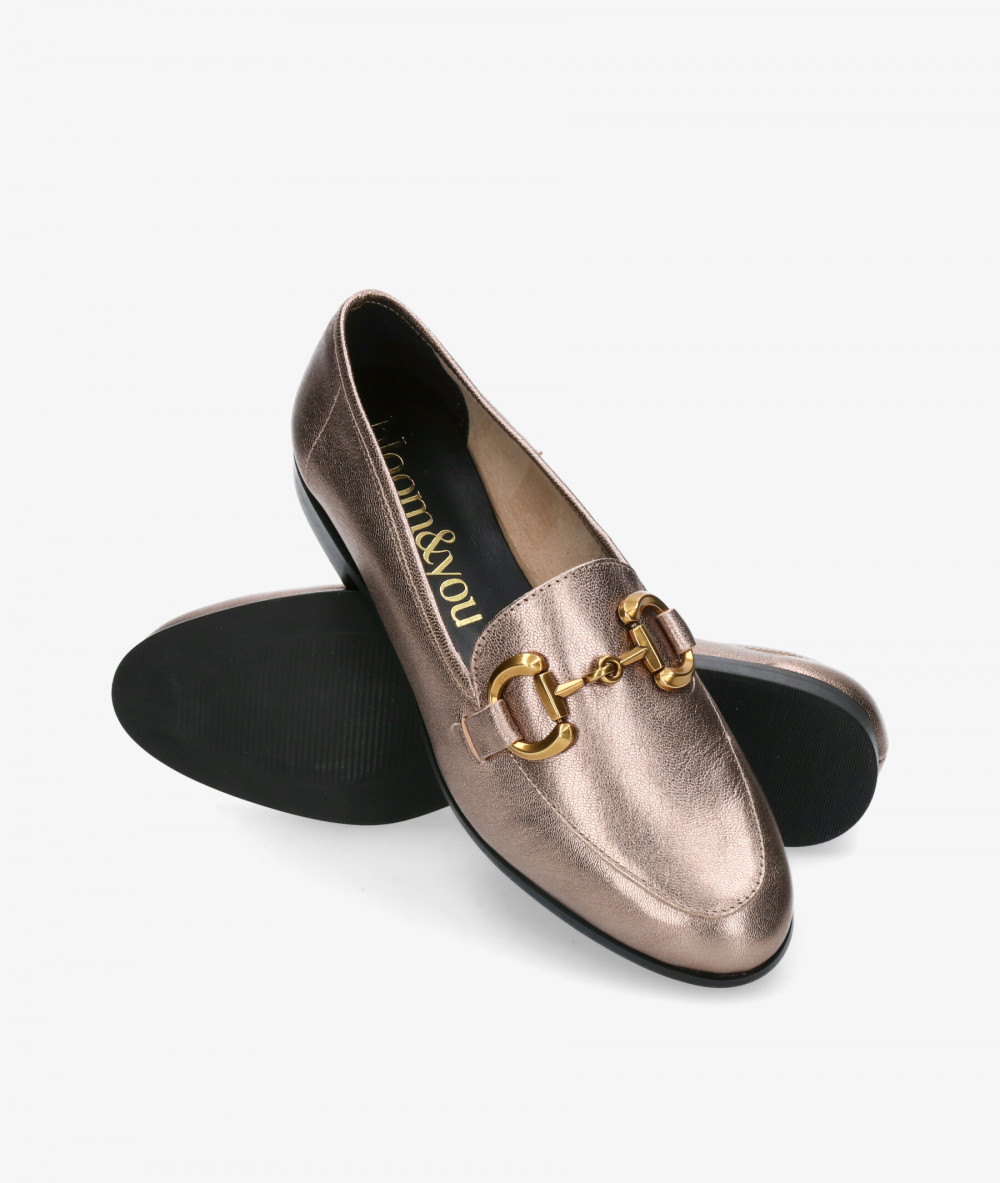 Mocasines bloom&you MIA en bronce Mocasines bloom&you MIA en bronce
