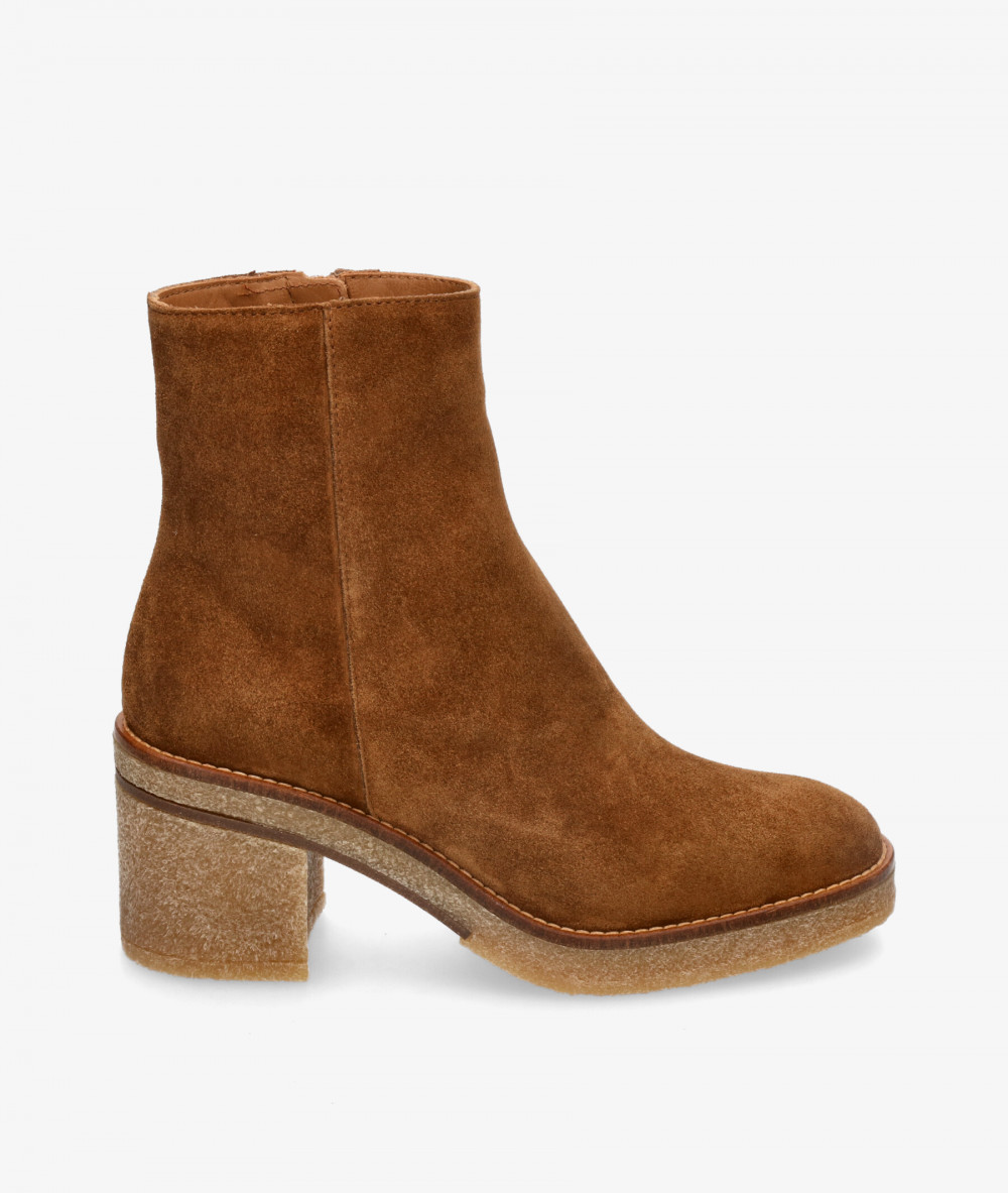Alpe Ankle boots  2626 in leather split suede Alpe Ankle boots  2626 in leather split suede