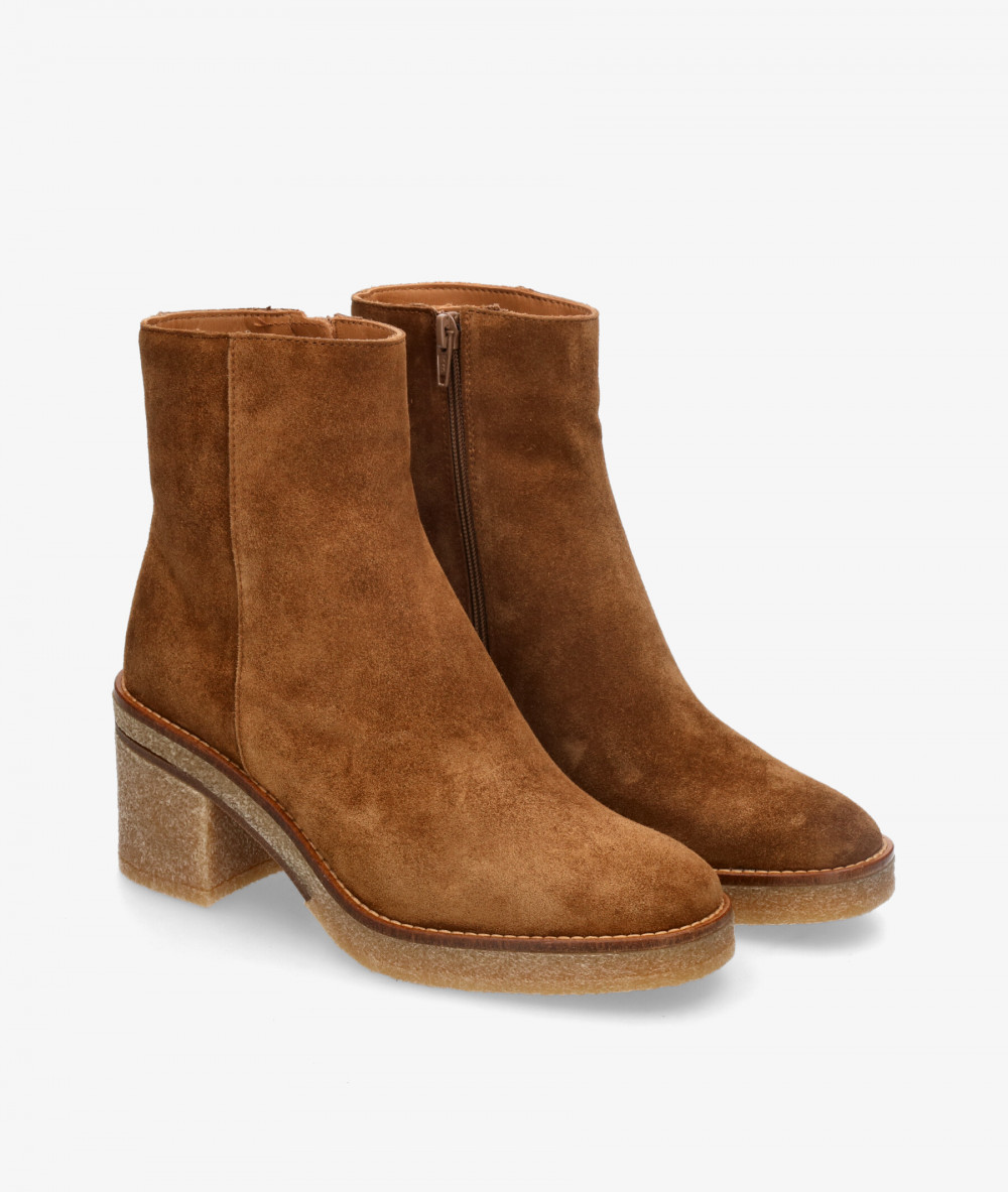 Alpe Ankle boots  2626 in leather split suede Alpe Ankle boots  2626 in leather split suede