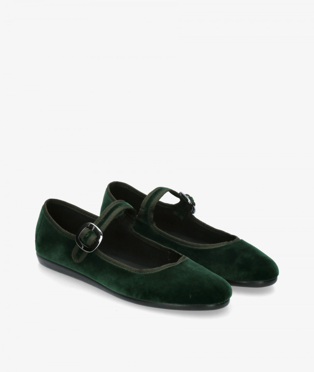 bloom&you Ballerinas ABBIE in VERDE TERCIOP bloom&you Ballerinas ABBIE in VERDE TERCIOP