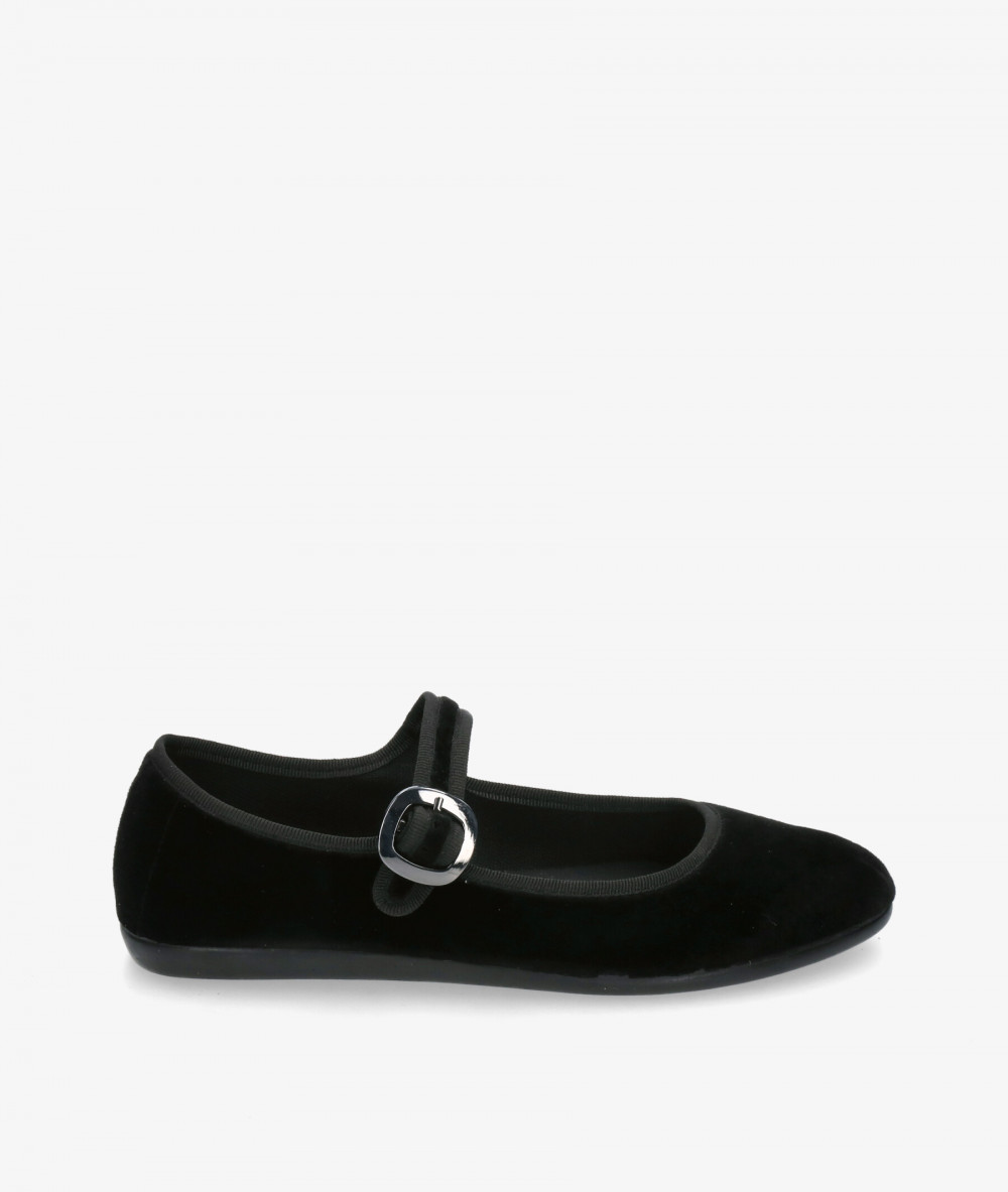 bloom&you Ballerinas ABBIE in NEGRO TERCIOPELO bloom&you Ballerinas ABBIE in NEGRO TERCIOPELO