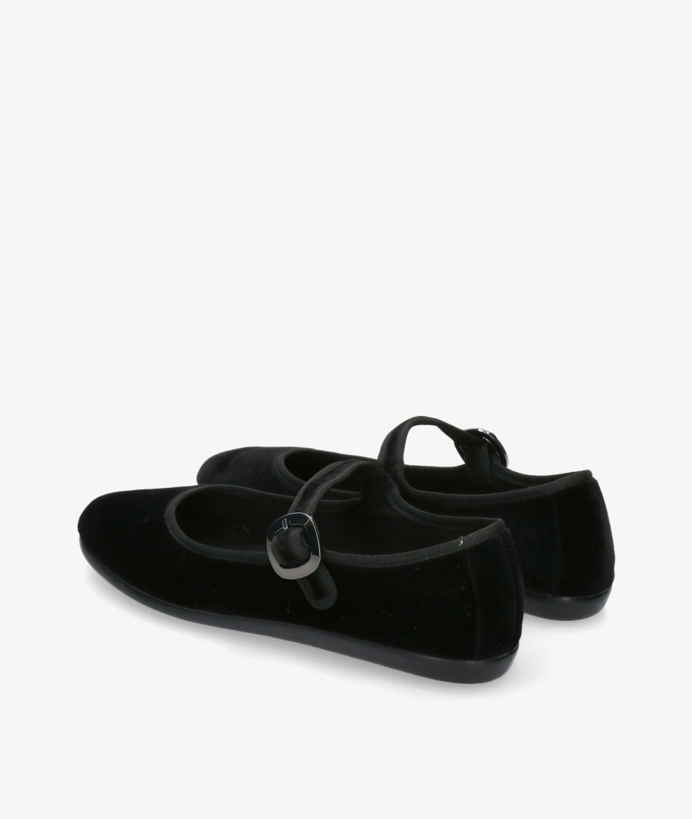bloom&you Ballerinas ABBIE in NEGRO TERCIOPELO bloom&you Ballerinas ABBIE in NEGRO TERCIOPELO