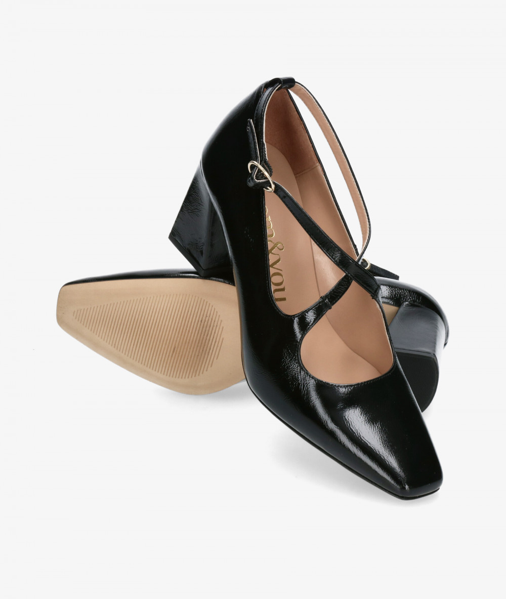 Zapatos de vestir bloom&you LEIRE en charol negro Zapatos de vestir bloom&you LEIRE en charol negro