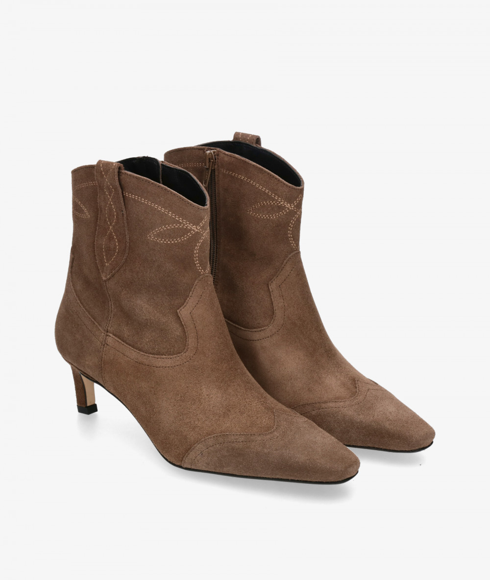 Botines bloom&you  JULIA en ante taupe Botines bloom&you  JULIA en ante taupe