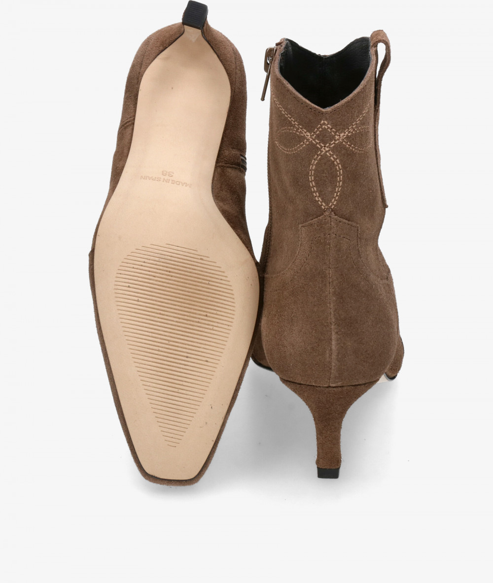 Botines bloom&you  JULIA en ante taupe Botines bloom&you  JULIA en ante taupe