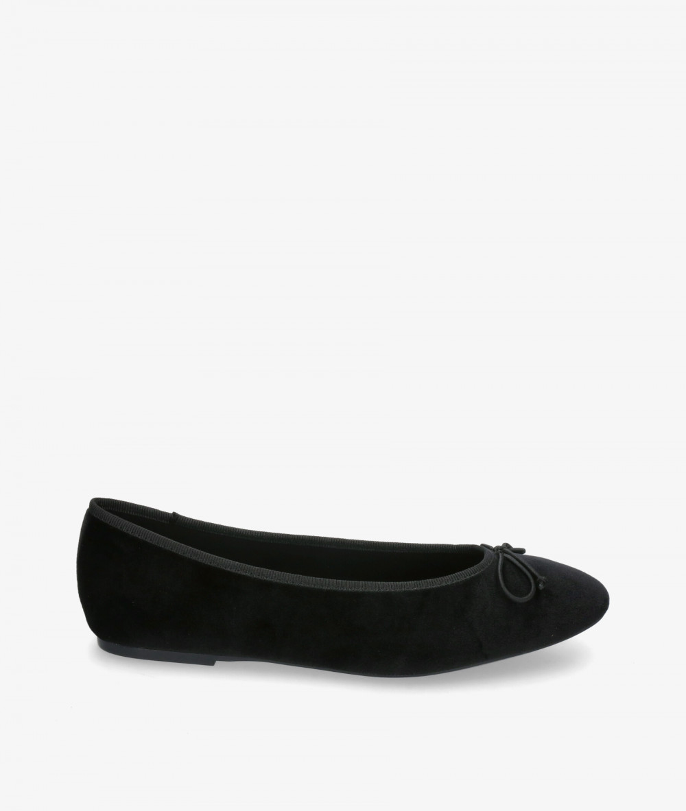 Bailarinas CORINA M4565 en NEGRO TERCIOPELO Bailarinas CORINA M4565 en NEGRO TERCIOPELO