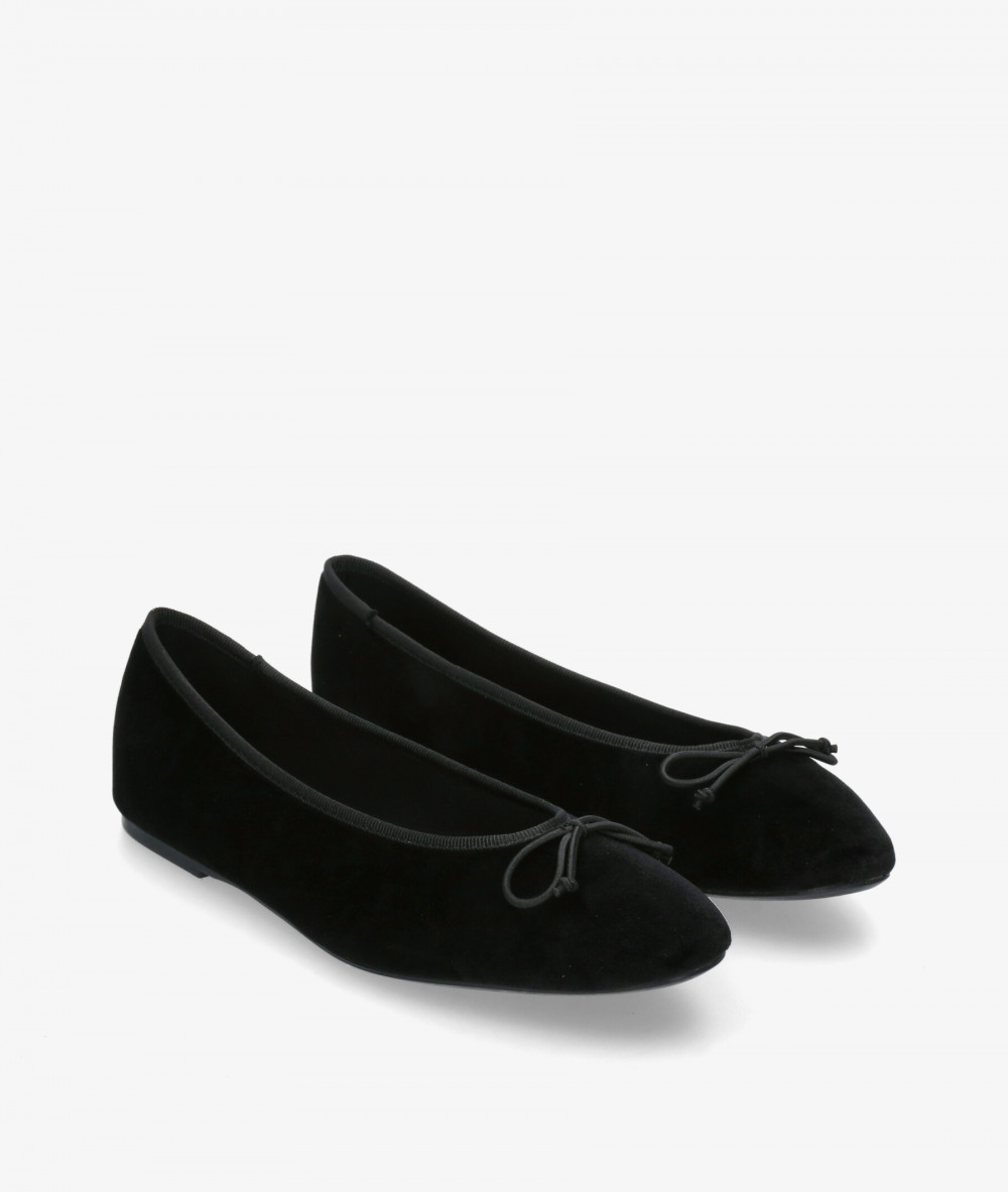 Bailarinas CORINA M4565 en NEGRO TERCIOPELO Bailarinas CORINA M4565 en NEGRO TERCIOPELO