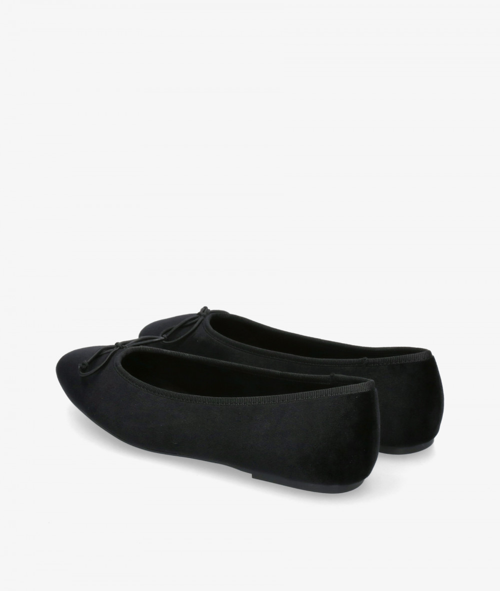 Bailarinas CORINA M4565 en NEGRO TERCIOPELO Bailarinas CORINA M4565 en NEGRO TERCIOPELO