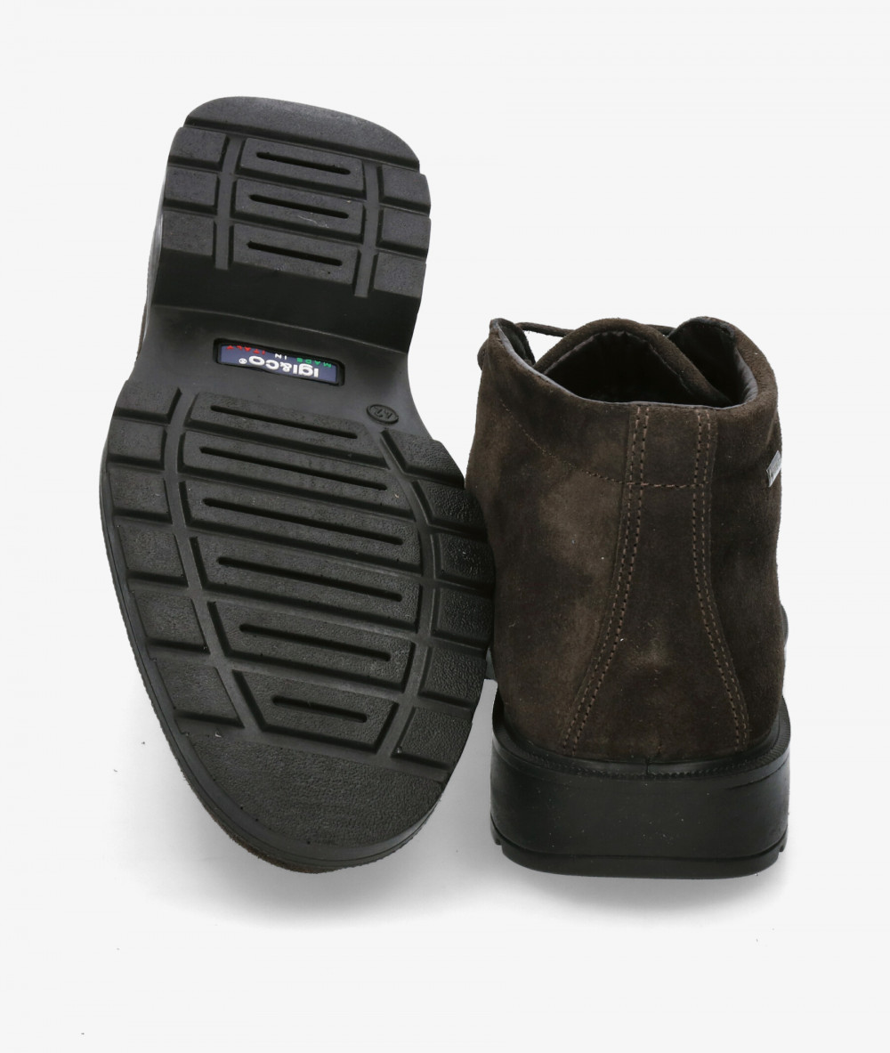 Igi&Co Boots  6604522 in brown split suede