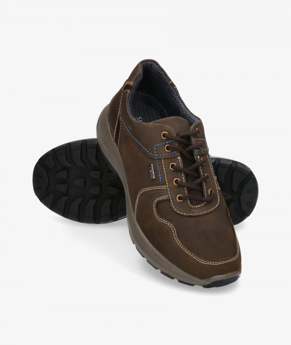 Zapatos casual St. Gallen SAXO-01 en nobuck marrón Zapatos casual St. Gallen SAXO-01 en nobuck marrón