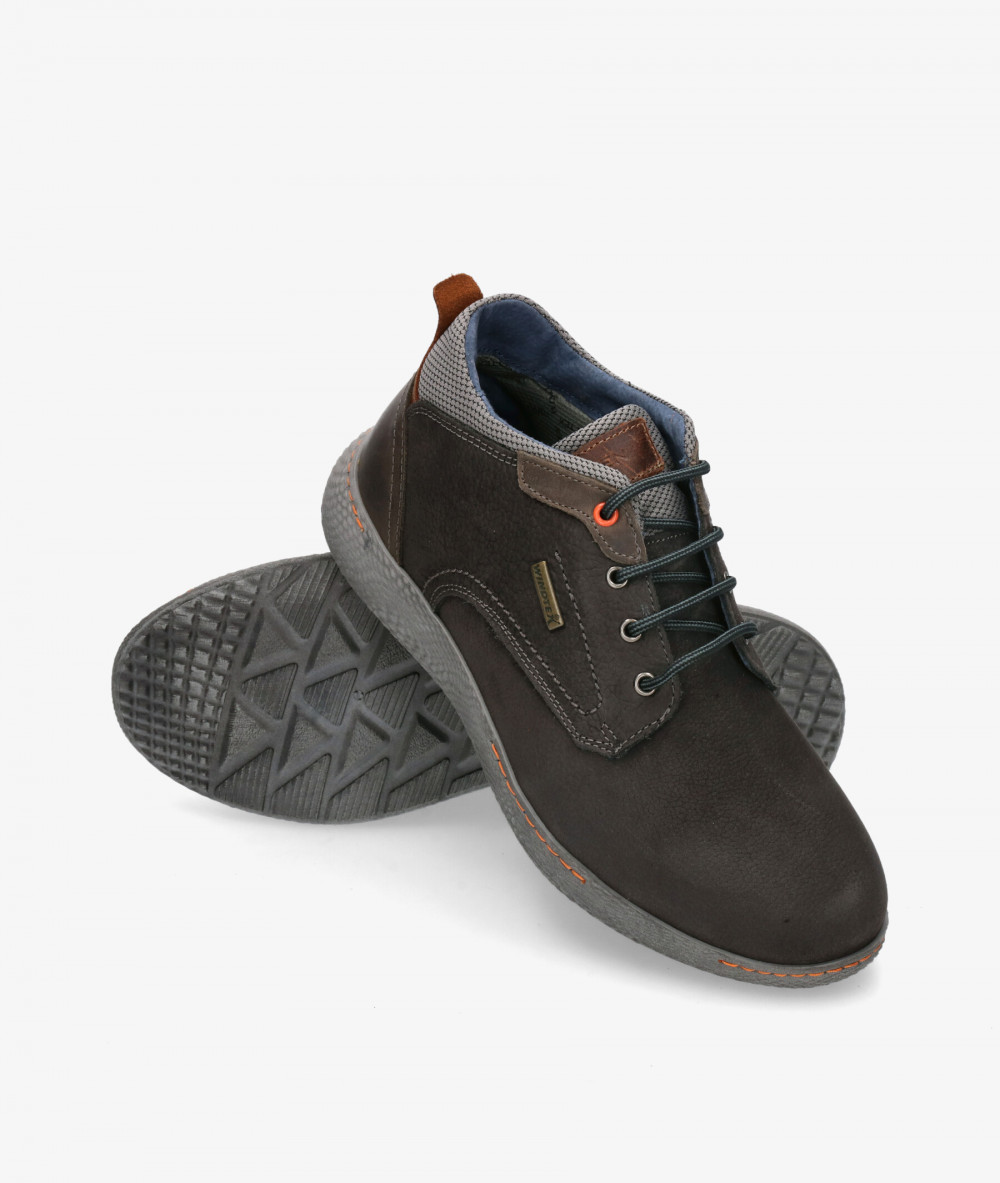 Botas ZEN  8614 en nobuck gris Botas ZEN  8614 en nobuck gris
