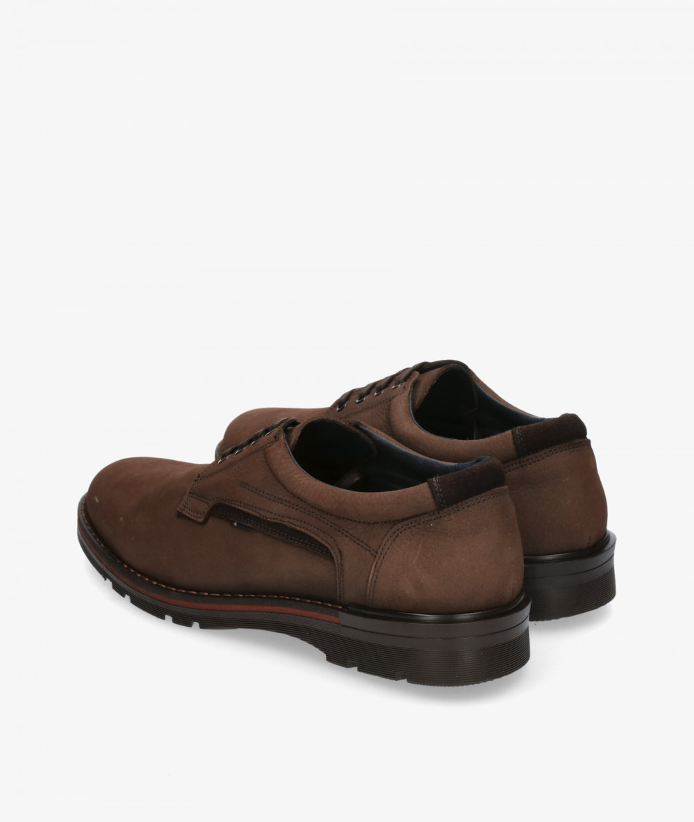 Zapatos casual Traveris 58105 en nobuck marrón Zapatos casual Traveris 58105 en nobuck marrón