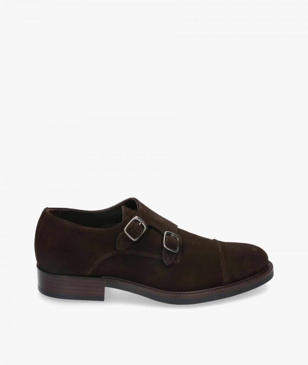 Zapatos de vestir Kénnebec 21722 en ante marrón