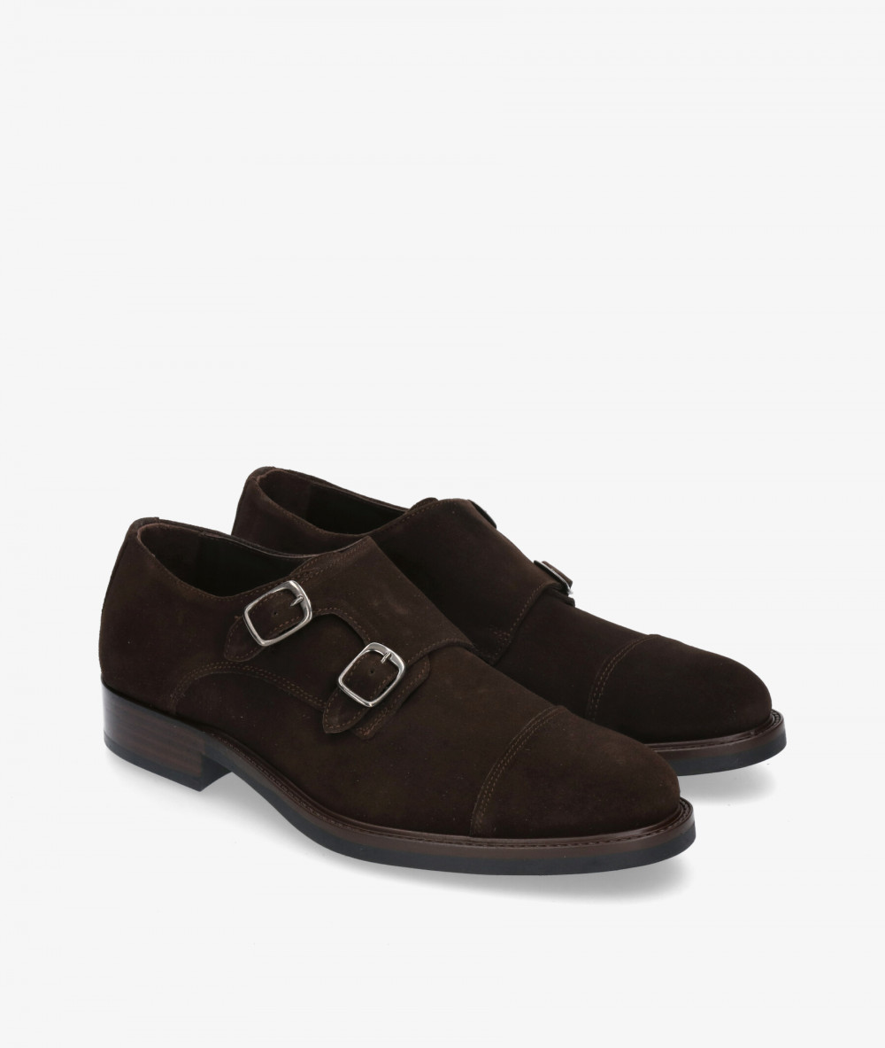 Zapatos de vestir Kénnebec 21722 en ante marrón