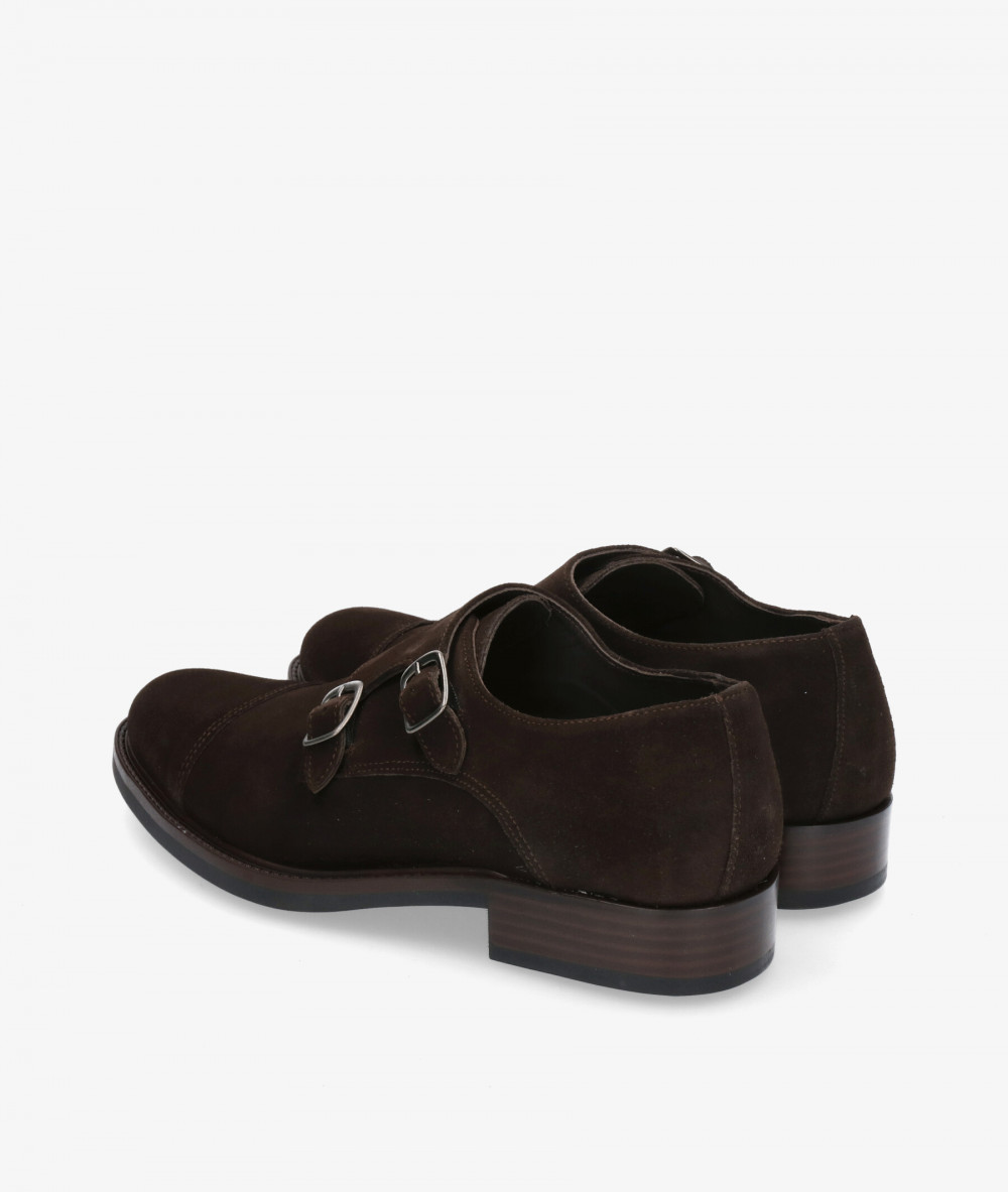 Zapatos de vestir Kénnebec 21722 en ante marrón