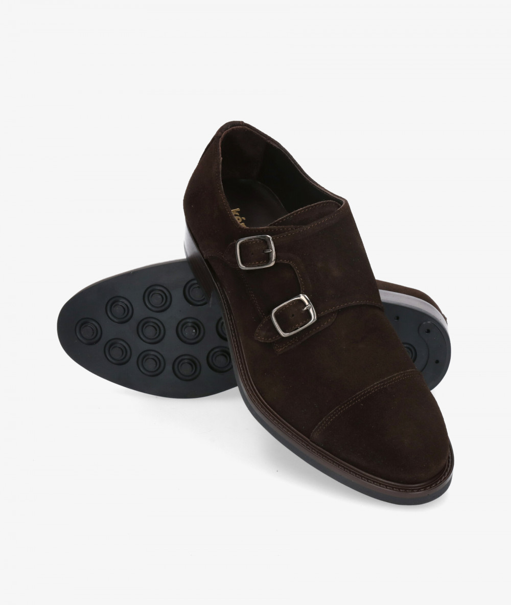 Zapatos de vestir Kénnebec 21722 en ante marrón