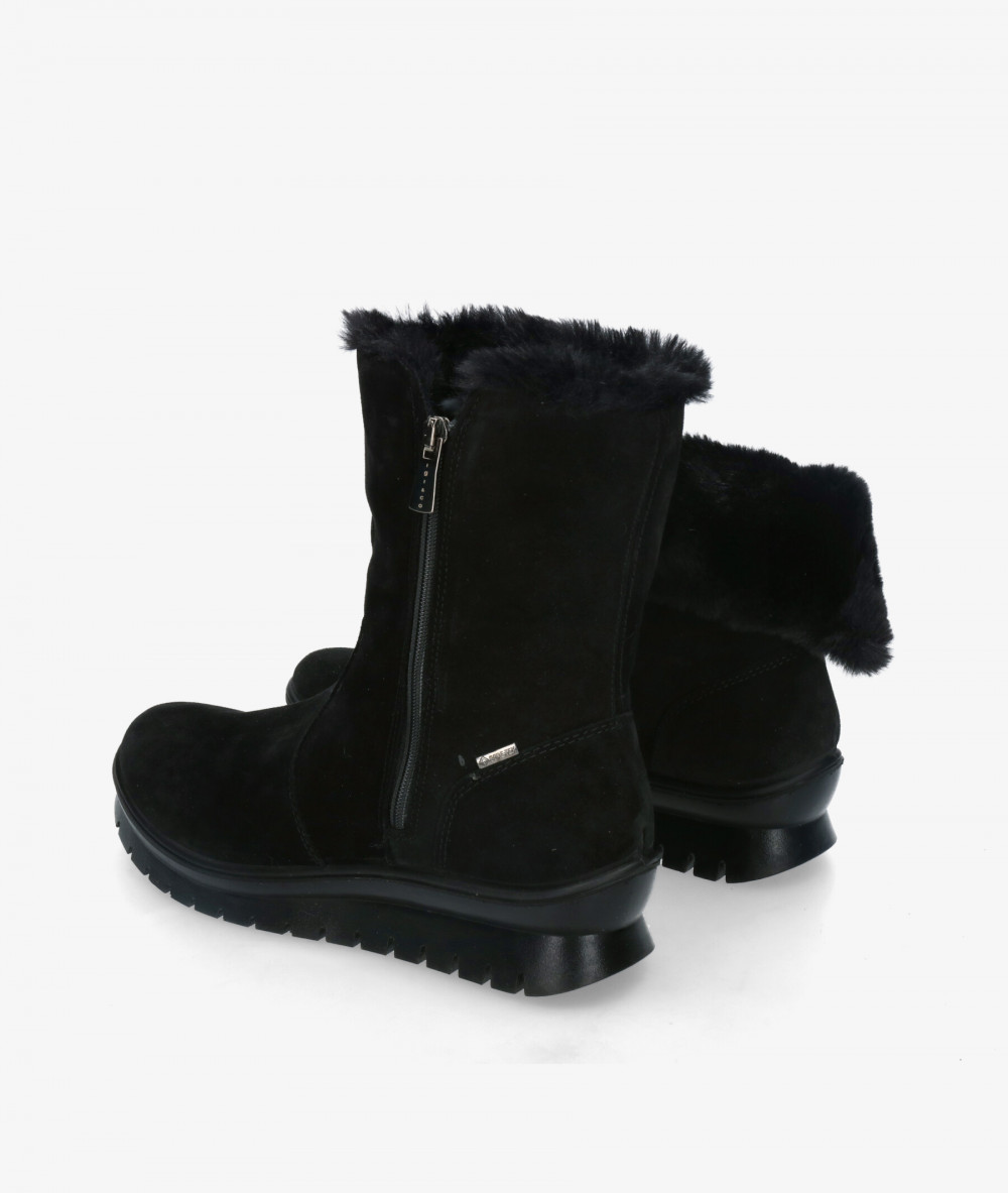 Botines Igi&Co  6658722 en serraje negro Botines Igi&Co  6658722 en serraje negro