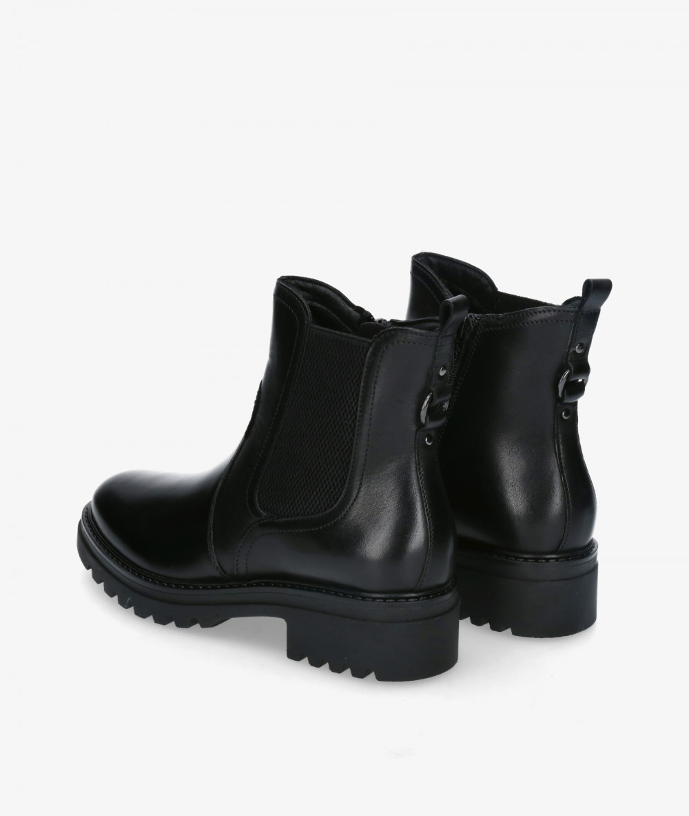 Botines Traveris LOR17-690 en negro