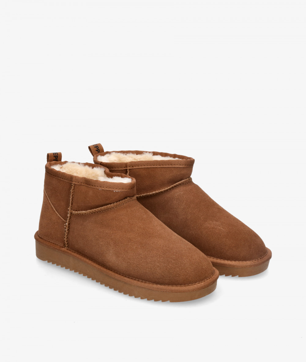 Botines Gioseppo BEREK en serraje cuero