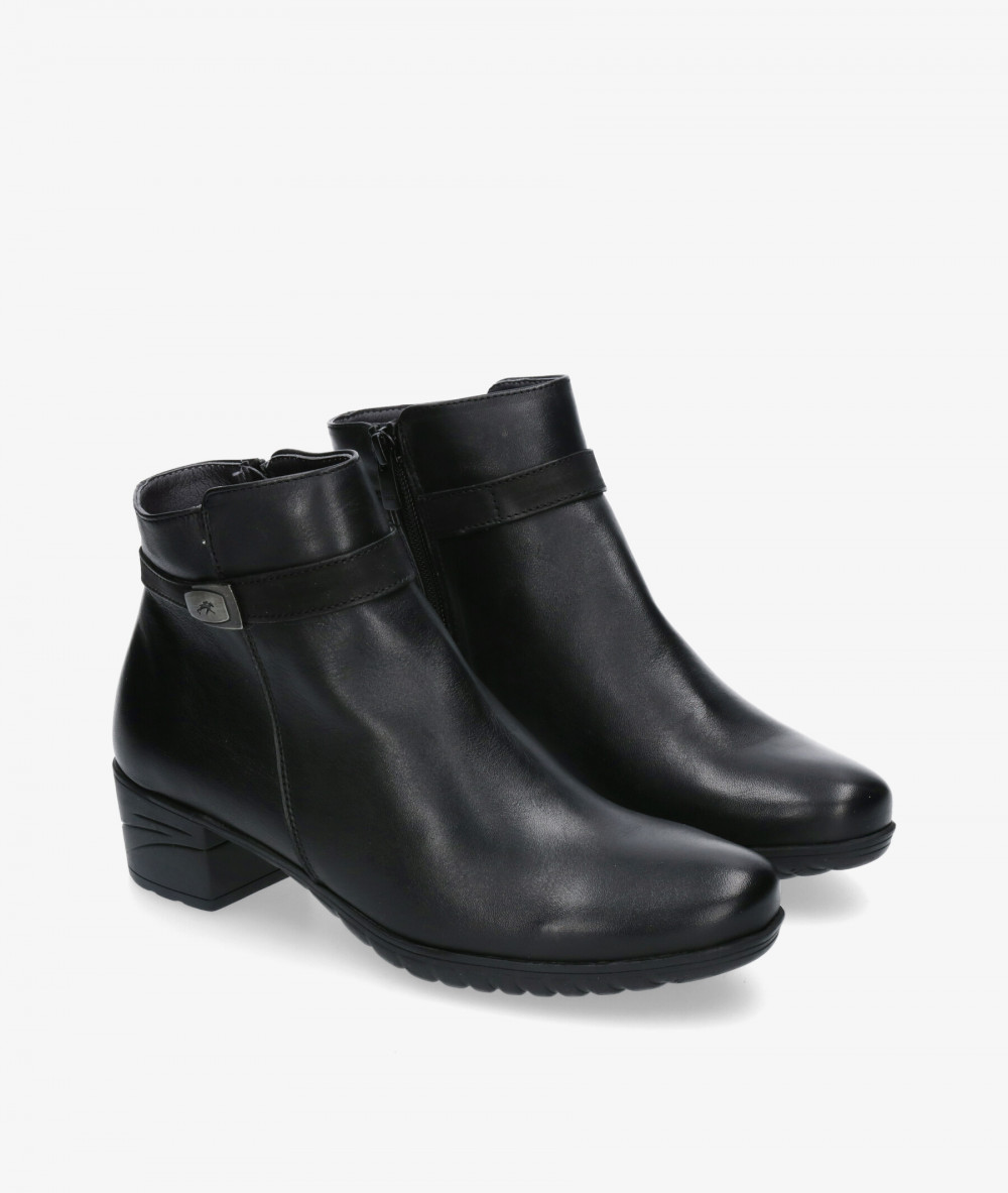 Fluchos Ankle boots  F0937 in black Fluchos Ankle boots  F0937 in black