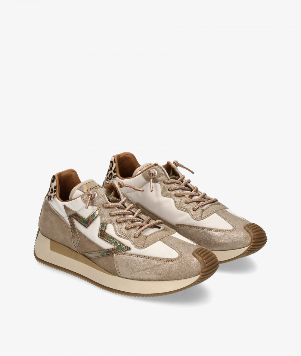 Deportivos Cetti  C-1375 SRA  en beige Deportivos Cetti  C-1375 SRA  en beige