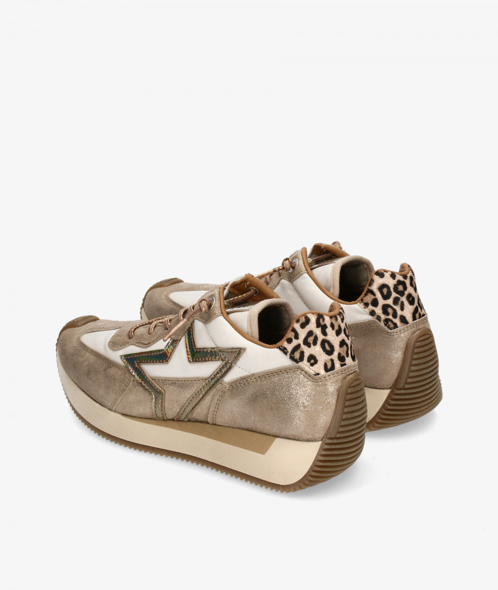 Deportivos Cetti  C-1375 SRA  en beige Deportivos Cetti  C-1375 SRA  en beige