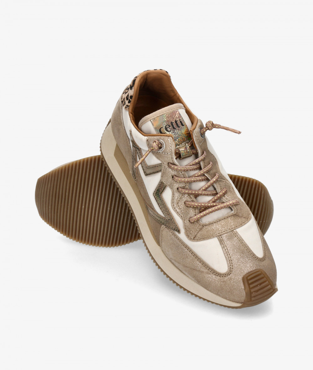 Deportivos Cetti  C-1375 SRA  en beige Deportivos Cetti  C-1375 SRA  en beige