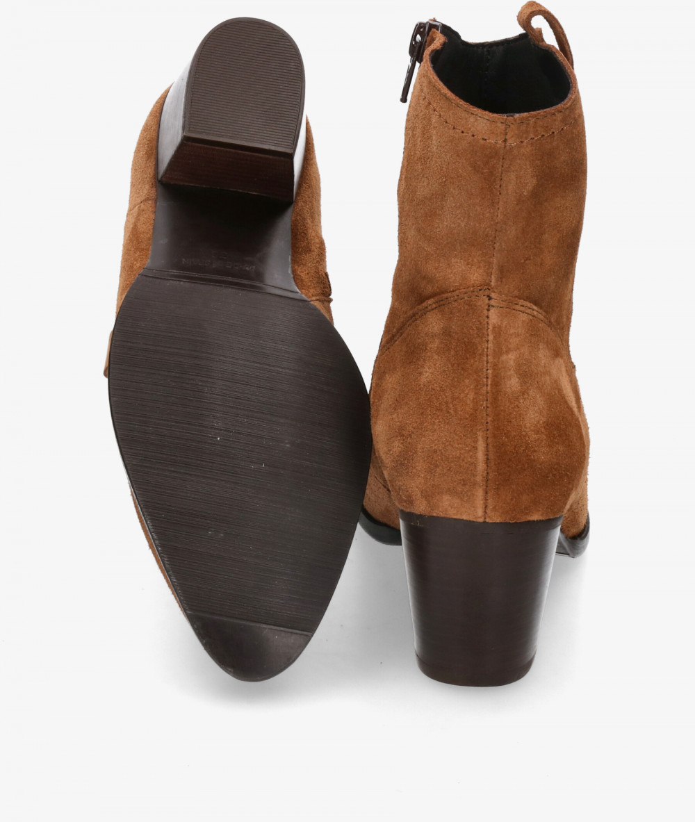 Kénnebec Ankle boots  671 in leather split suede Kénnebec Ankle boots  671 in leather split suede