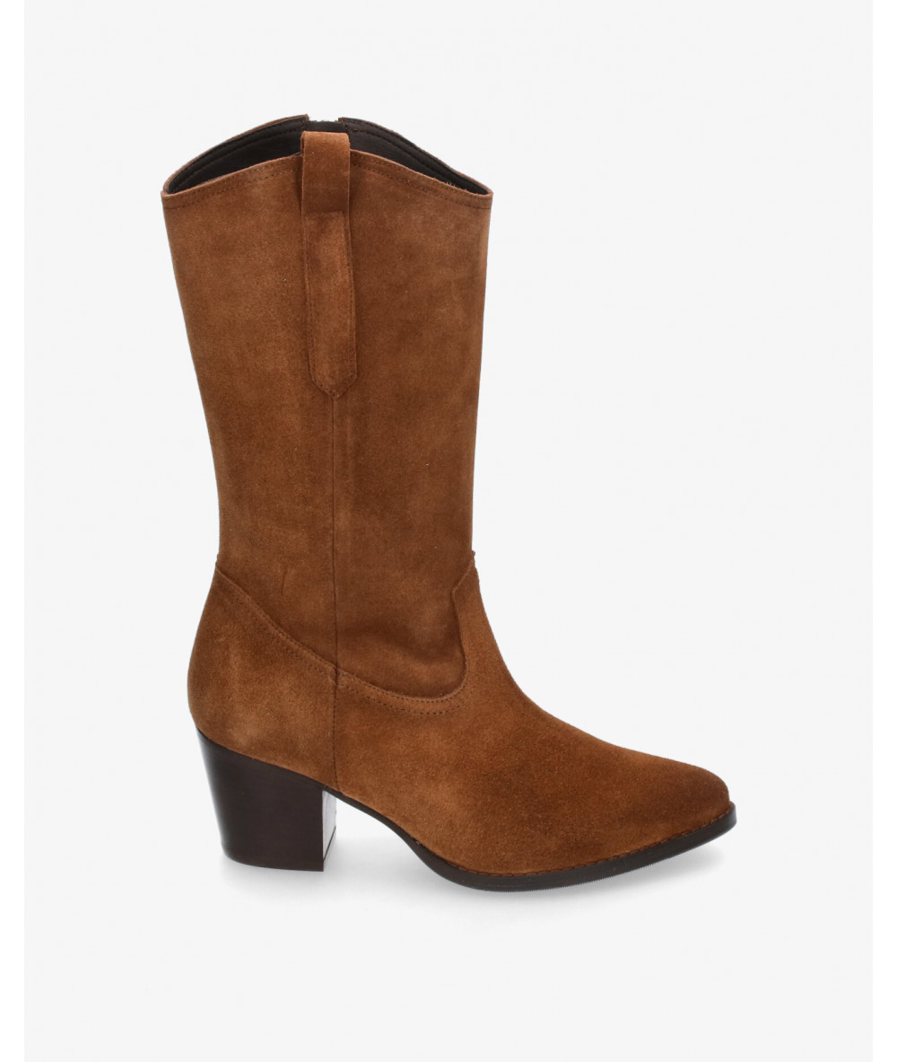 Kénnebec Boots  668 LISA in leather split suede Kénnebec Boots  668 LISA in leather split suede