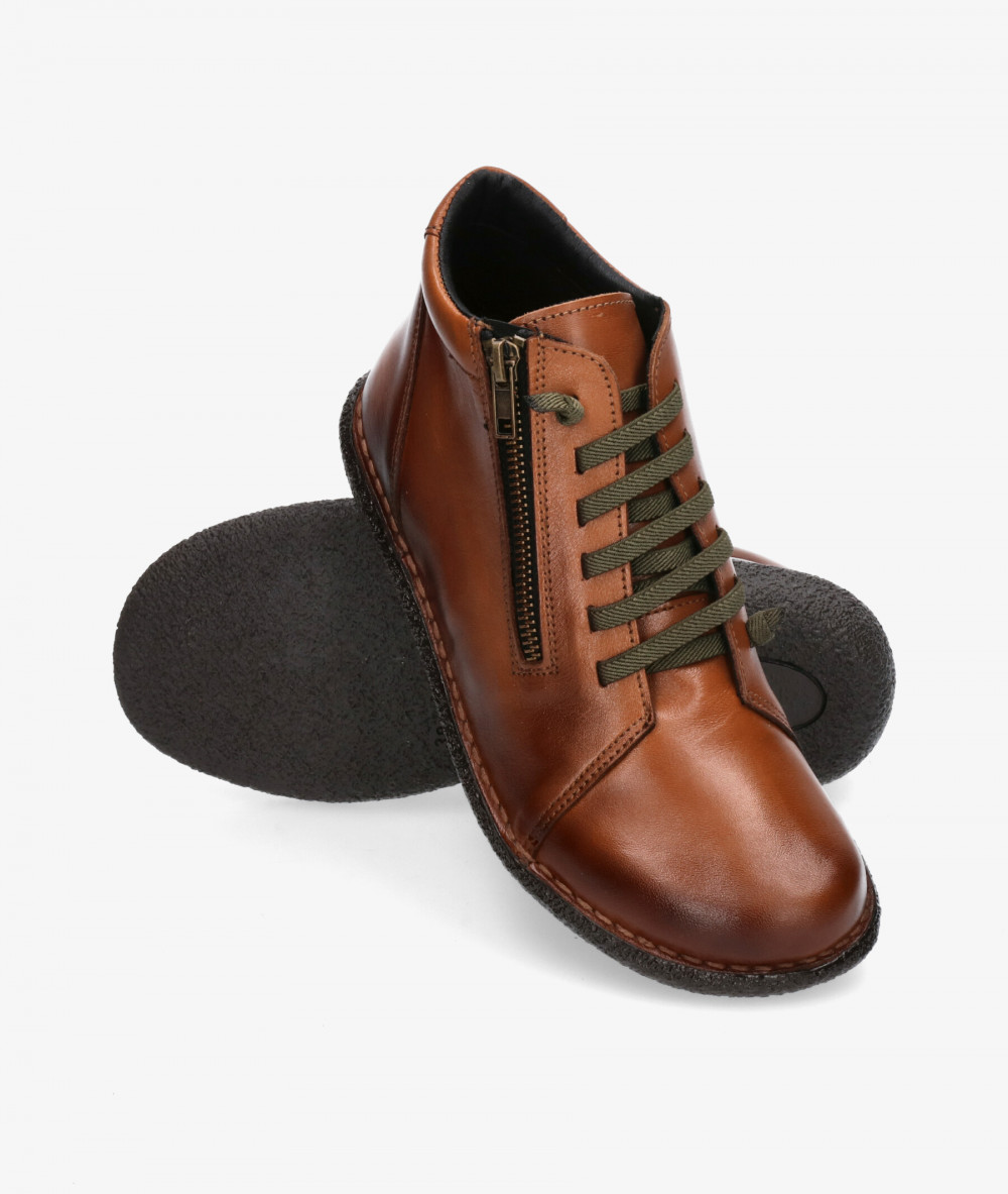 Botines Rhostock  13580 en cuero Botines Rhostock  13580 en cuero
