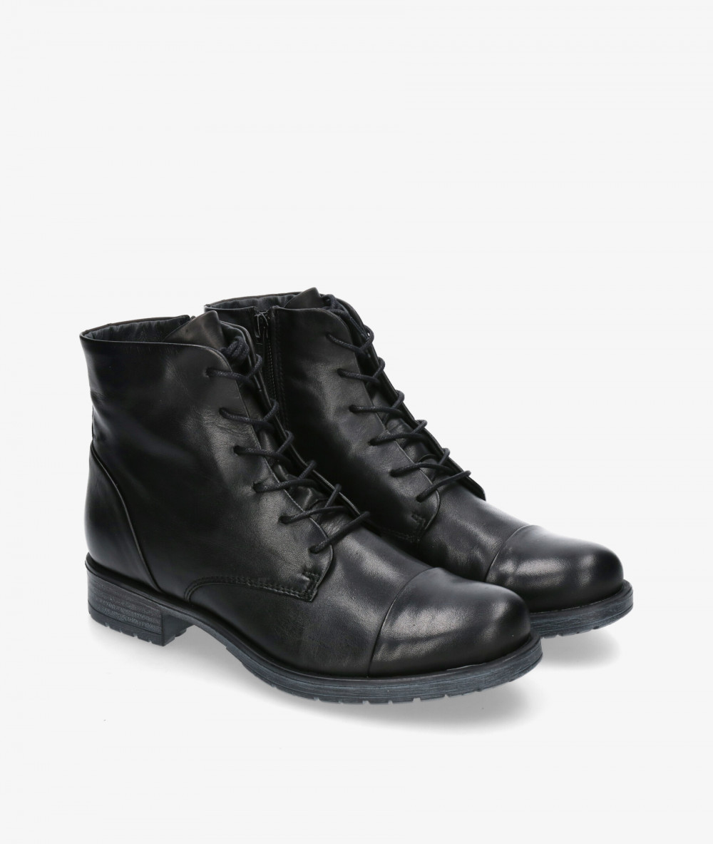 Botines Traveris  IB18246 en negro