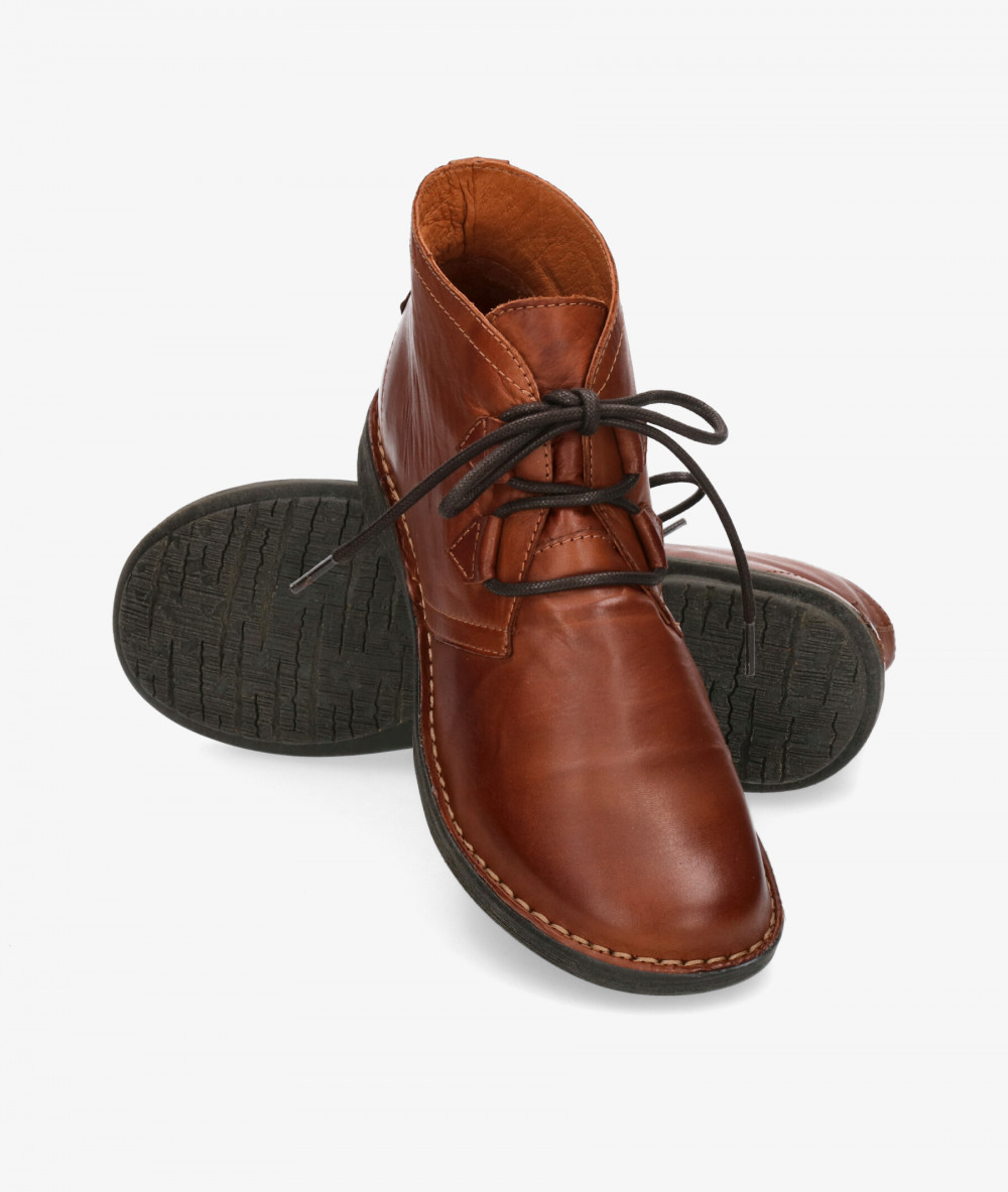 Botines Traveris IB18158 en cuero