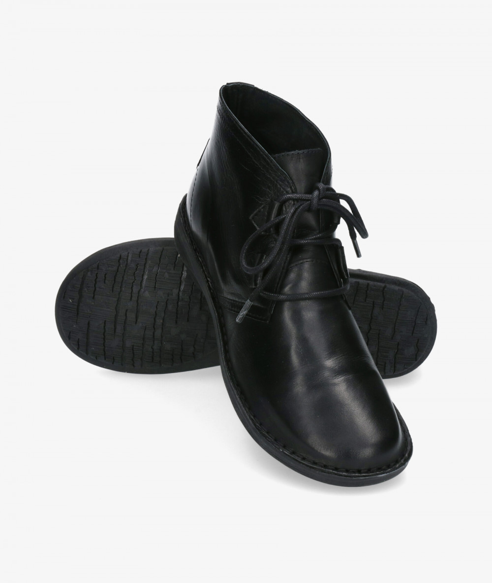 Botines Traveris IB18158 en negro