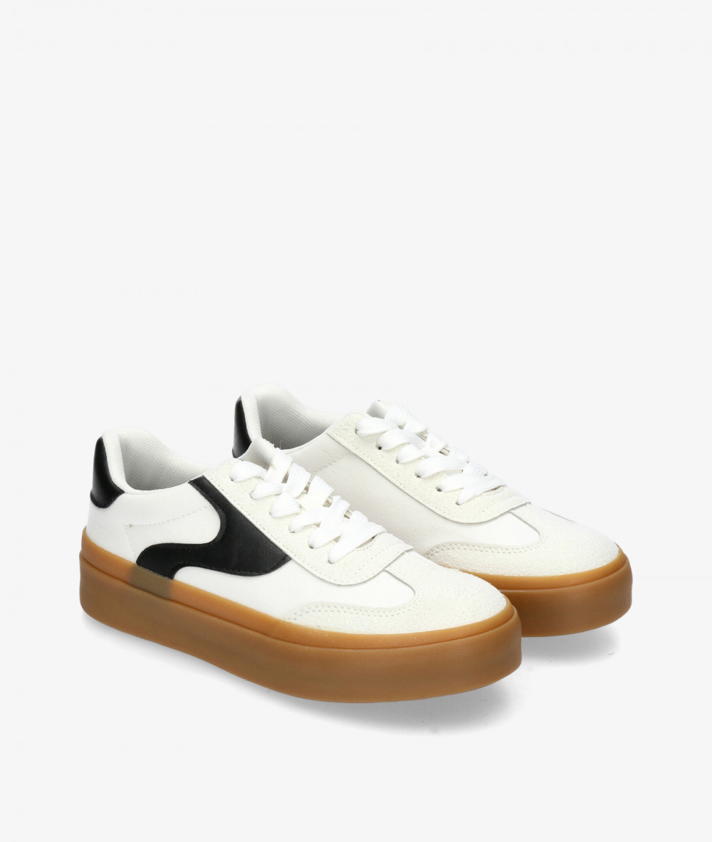 Deportivos Mustang  60541 en blanco Deportivos Mustang  60541 en blanco