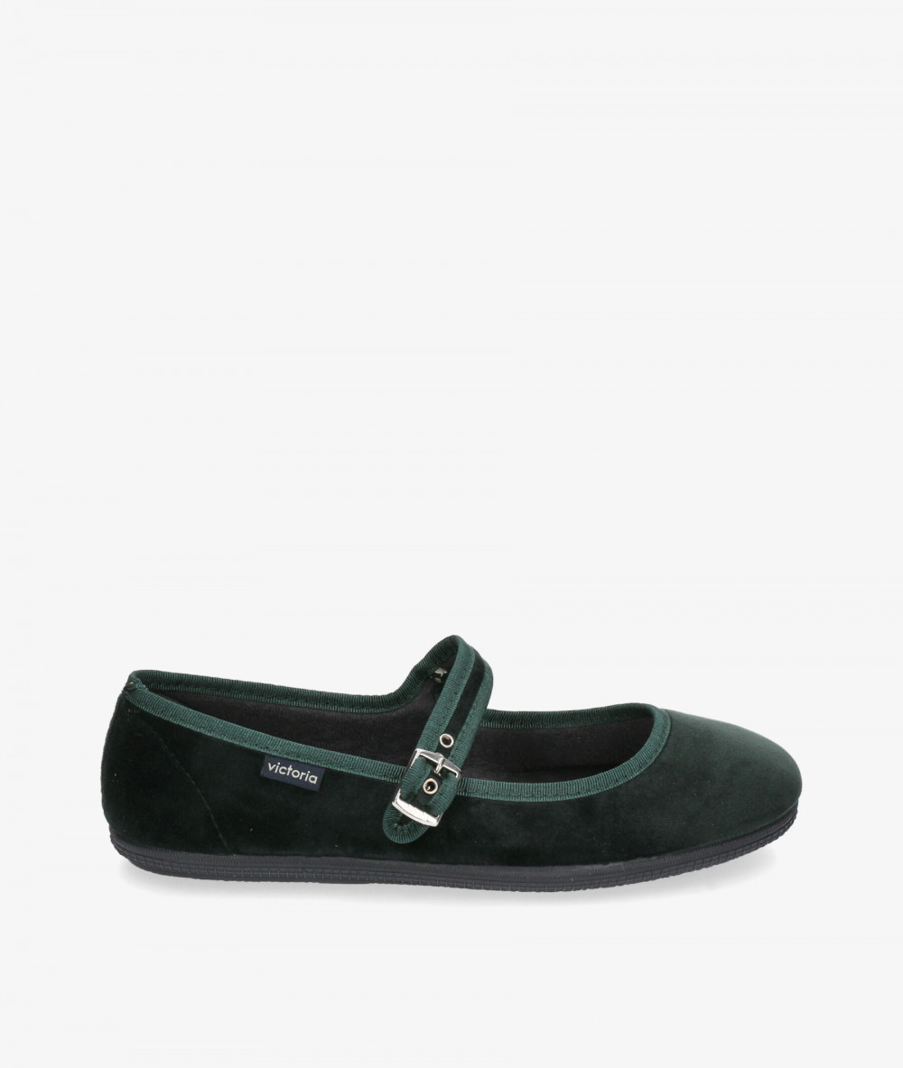 Victoria Ballerinas 104913 in VERDE TERCIOP Victoria Ballerinas 104913 in VERDE TERCIOP