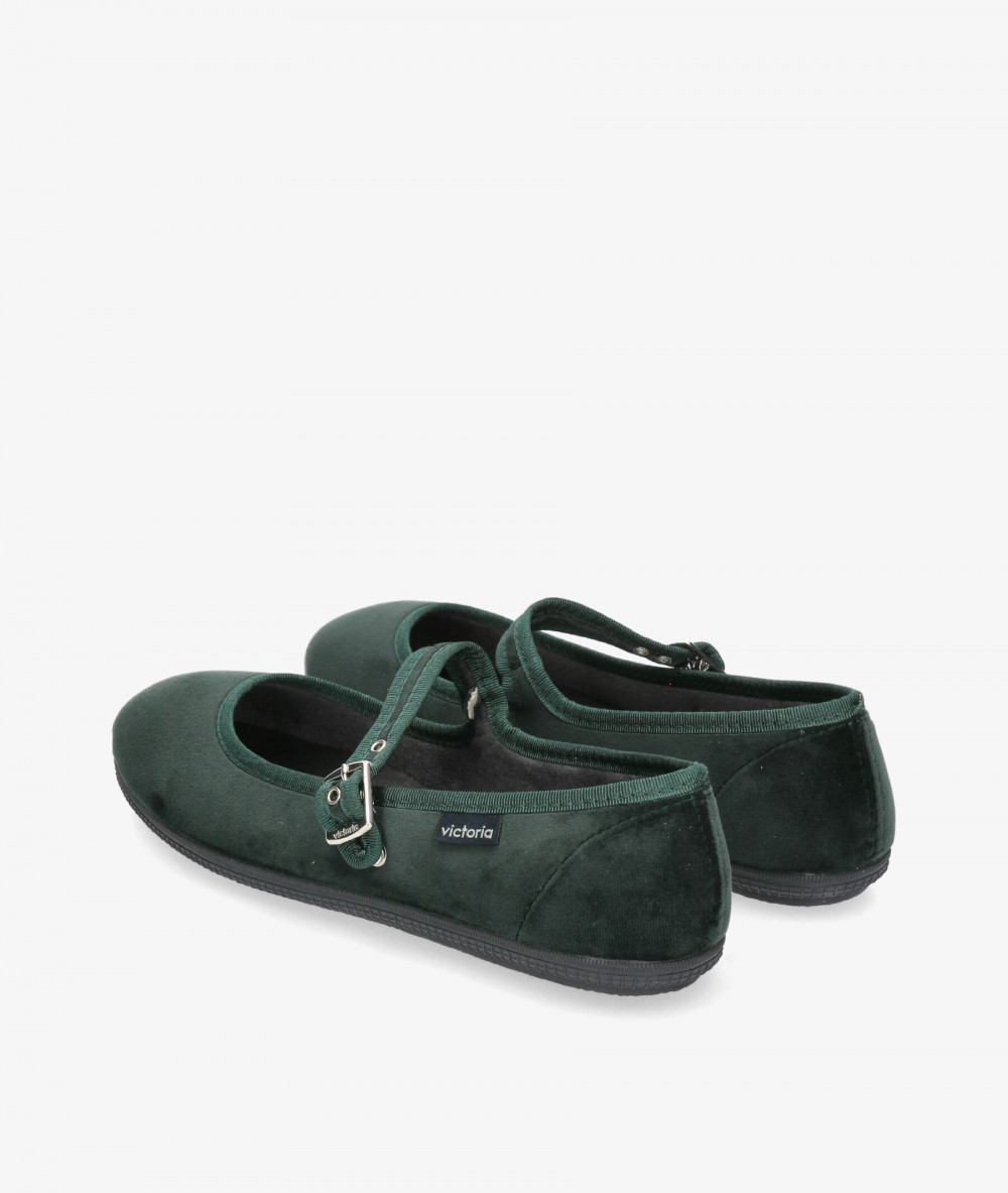 Victoria Ballerinas 104913 in VERDE TERCIOP Victoria Ballerinas 104913 in VERDE TERCIOP